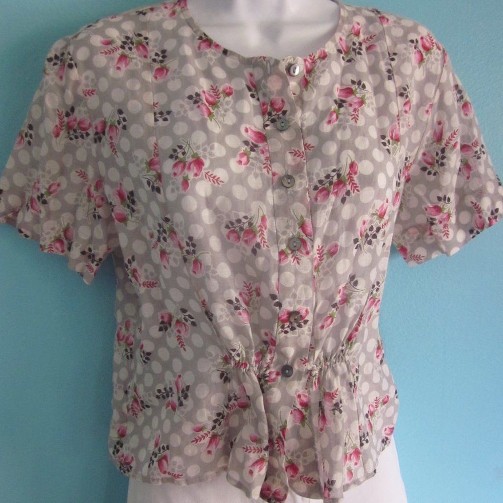 Comme des Garcons SHIRT Spirit House Summer Blouse Size Small Size S / US 4 / IT 40 - 8 Thumbnail