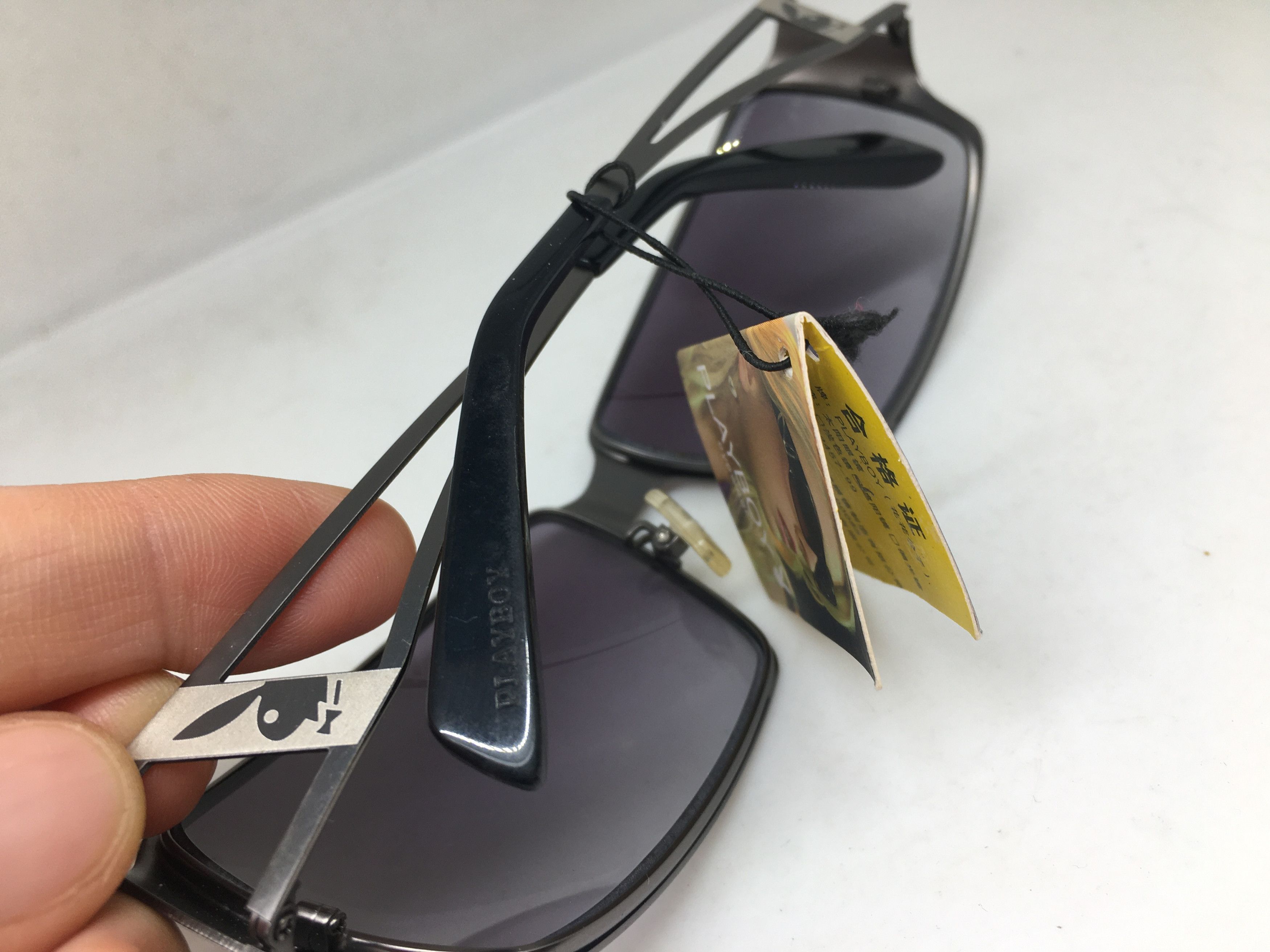 Playboy Playboy USA PL91006 Gray Silver Sunglasses Frame Size ONE SIZE - 9 Thumbnail