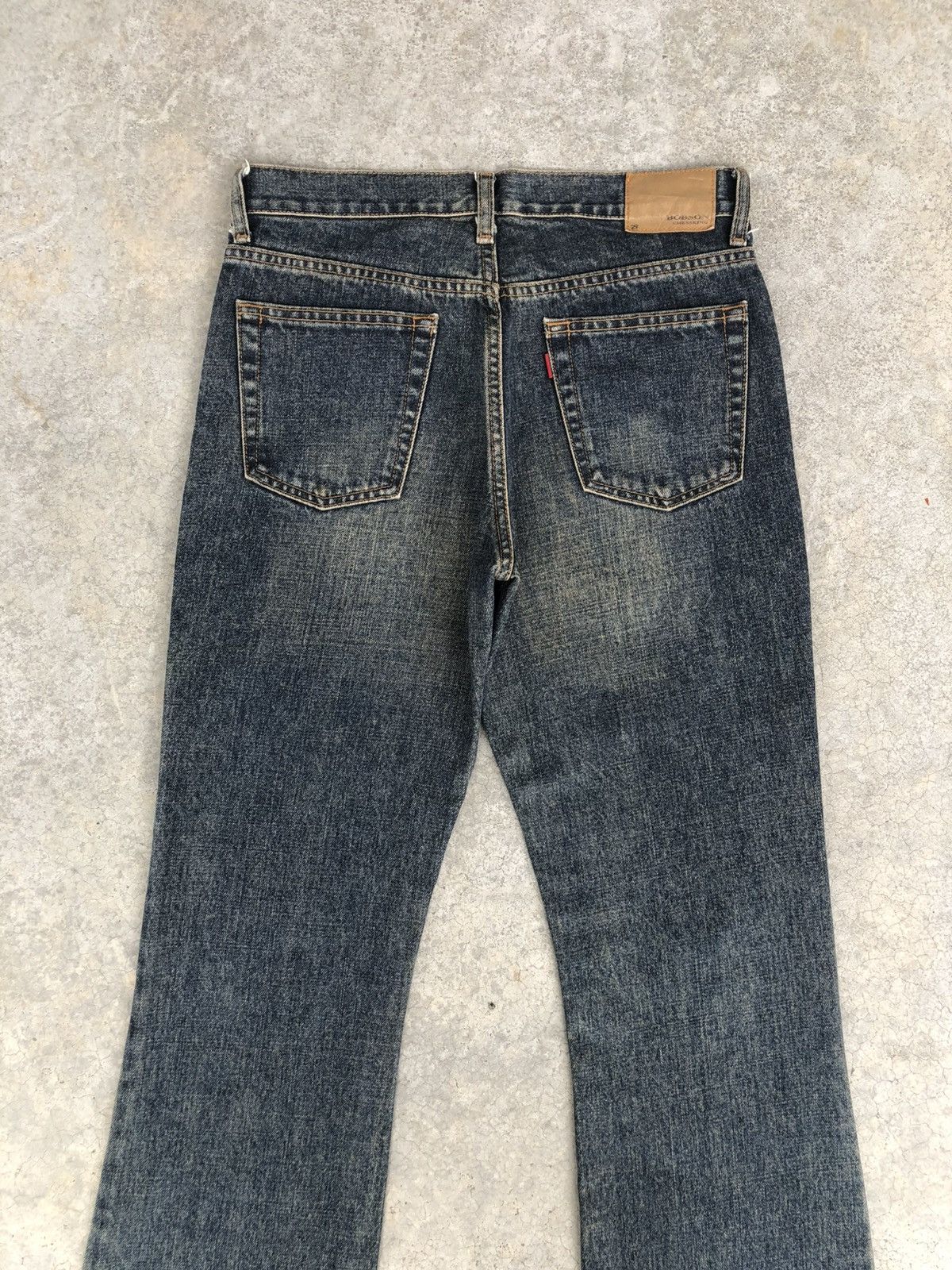 If Six Was Nine Bobson Flared Jeans Mudwash Distressed Jeans Size US 30 / EU 46 - 8 Thumbnail