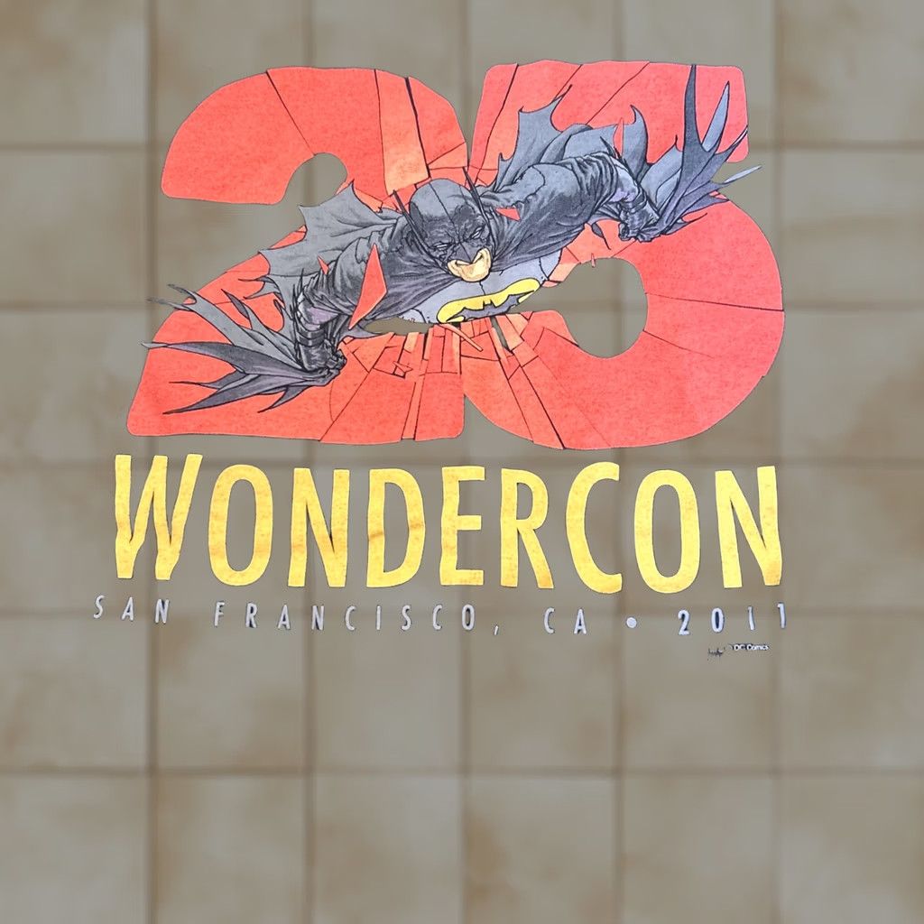 Vintage Wonder-Con 2011 T-Shirt Men XL Black Tee Shirt Size US XL / EU 56 / 4 - 1 Thumbnail