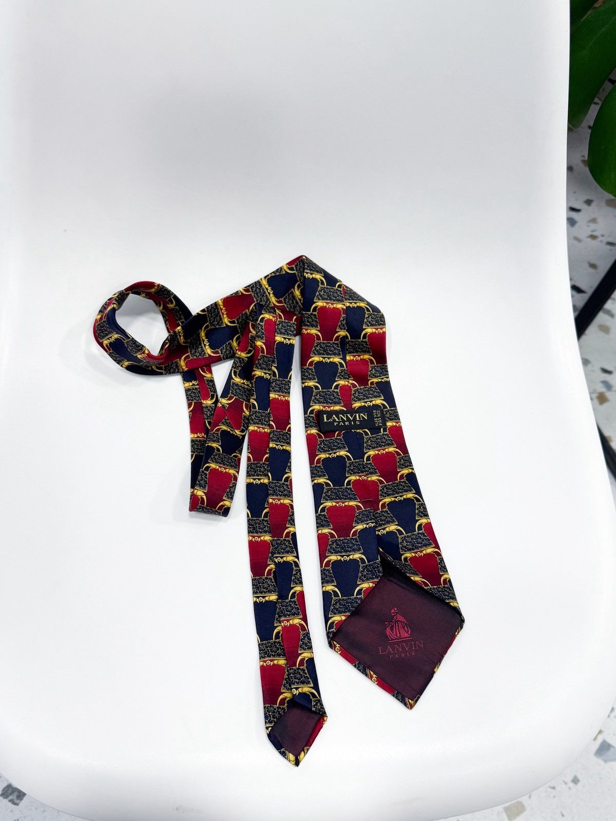 Lanvin Lanvin vintage silk tie Size ONE SIZE - 2 Thumbnail