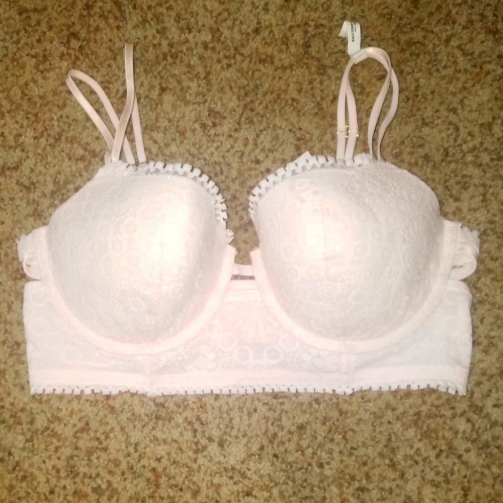 Designer NWT Aerie Balconette Bra Size 34DD Pink Size ONE SIZE - 1 Thumbnail