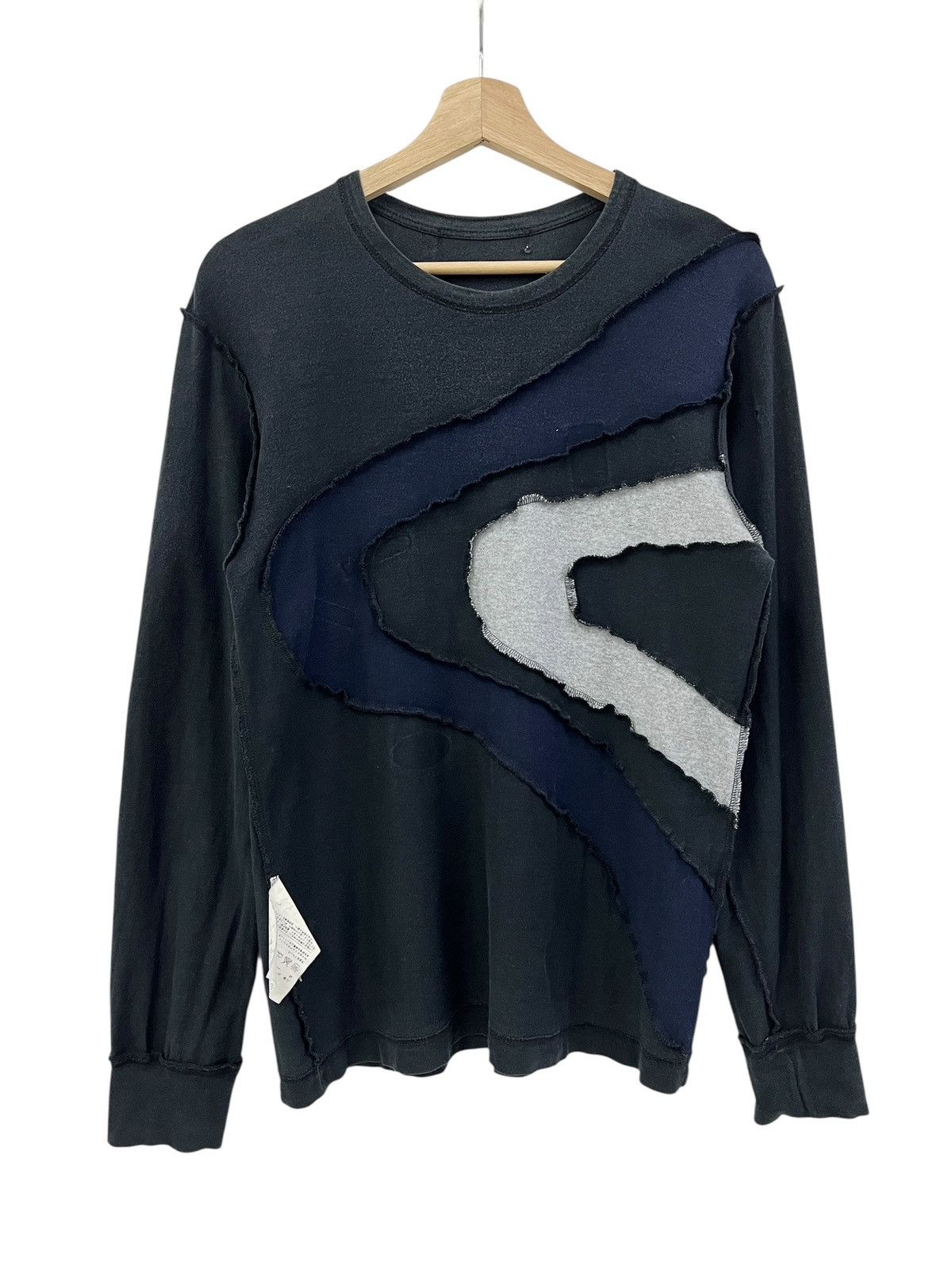 Comme des Garcons SHIRT Comme des Garcons Reconstruct Longsleeve Shirt Size US S / EU 44-46 / 1 - 1 Thumbnail