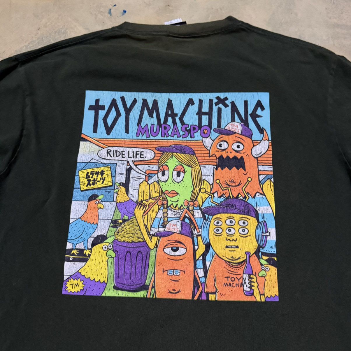 Toy Machine Toy Machine Skateboard Long Sleeve Big Logo T Shirt Size US M / EU 48-50 / 2 - 3 Thumbnail