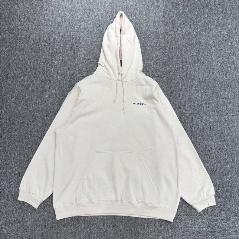 Balenciaga Balenciaga Letter printed hooded sweater Size US XL / EU 56 / 4 - 1 Thumbnail