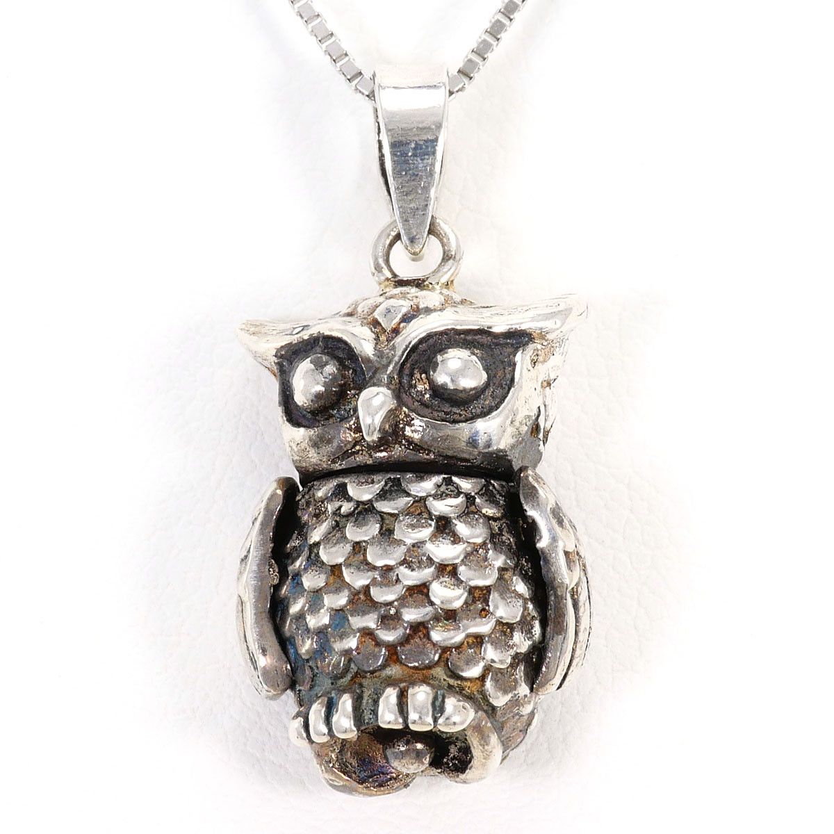 Other Other Silver 925 Owl Necklace Precious Metal Necklace DUTY FREE for USA Size ONE SIZE - 1 Thumbnail