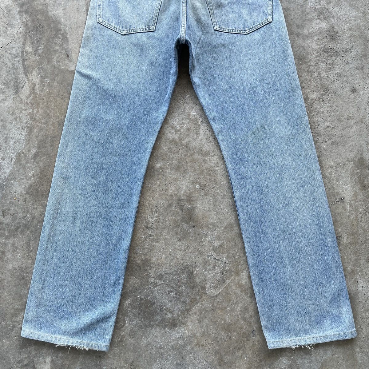 Japanese Brand × Jean × Vintage Vintage Japanese Mud Wash Faded Denim Jeans Pants Distressed Size US 32 / EU 48 - 11 Thumbnail