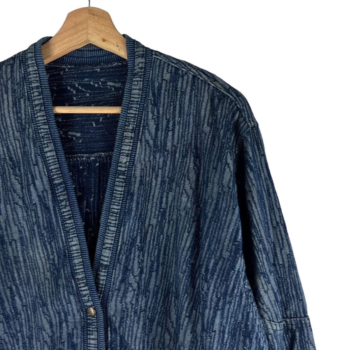 Japanese Brand 🔥VINTAGE INDIGO SISOKO BOMBER JACKET INSPIRE KAPITAL JAPAN Size US M / EU 48-50 / 2 - 4 Thumbnail