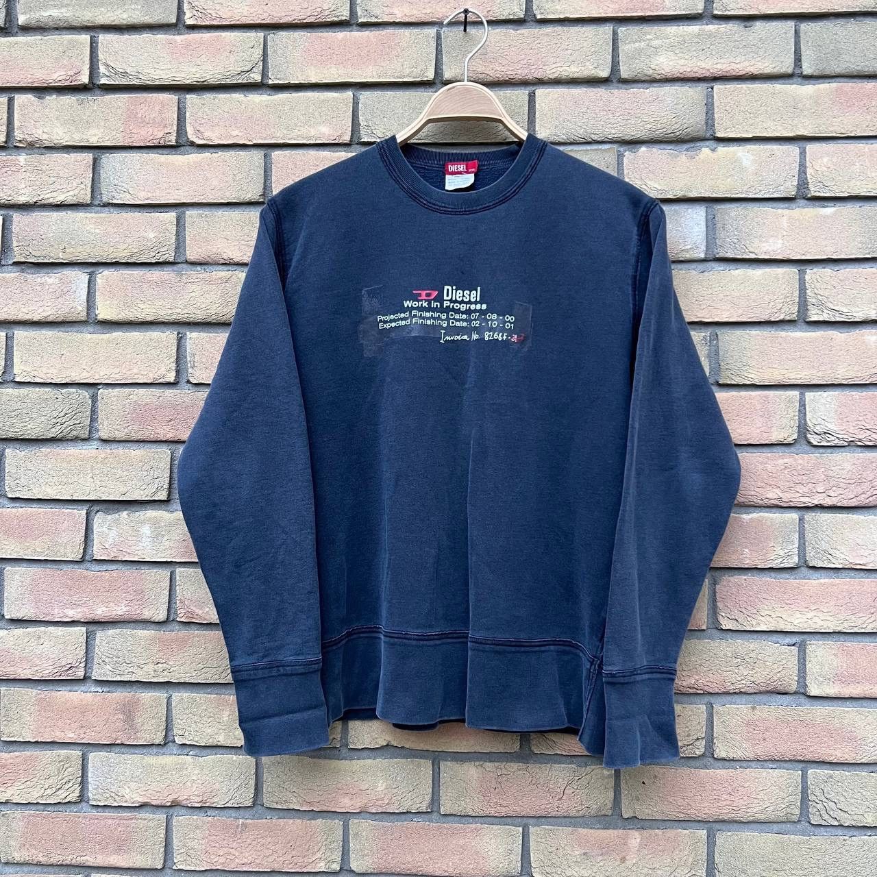 Diesel vintage Diesel sweatshirt Size US L / EU 52-54 / 3 - 3 Thumbnail