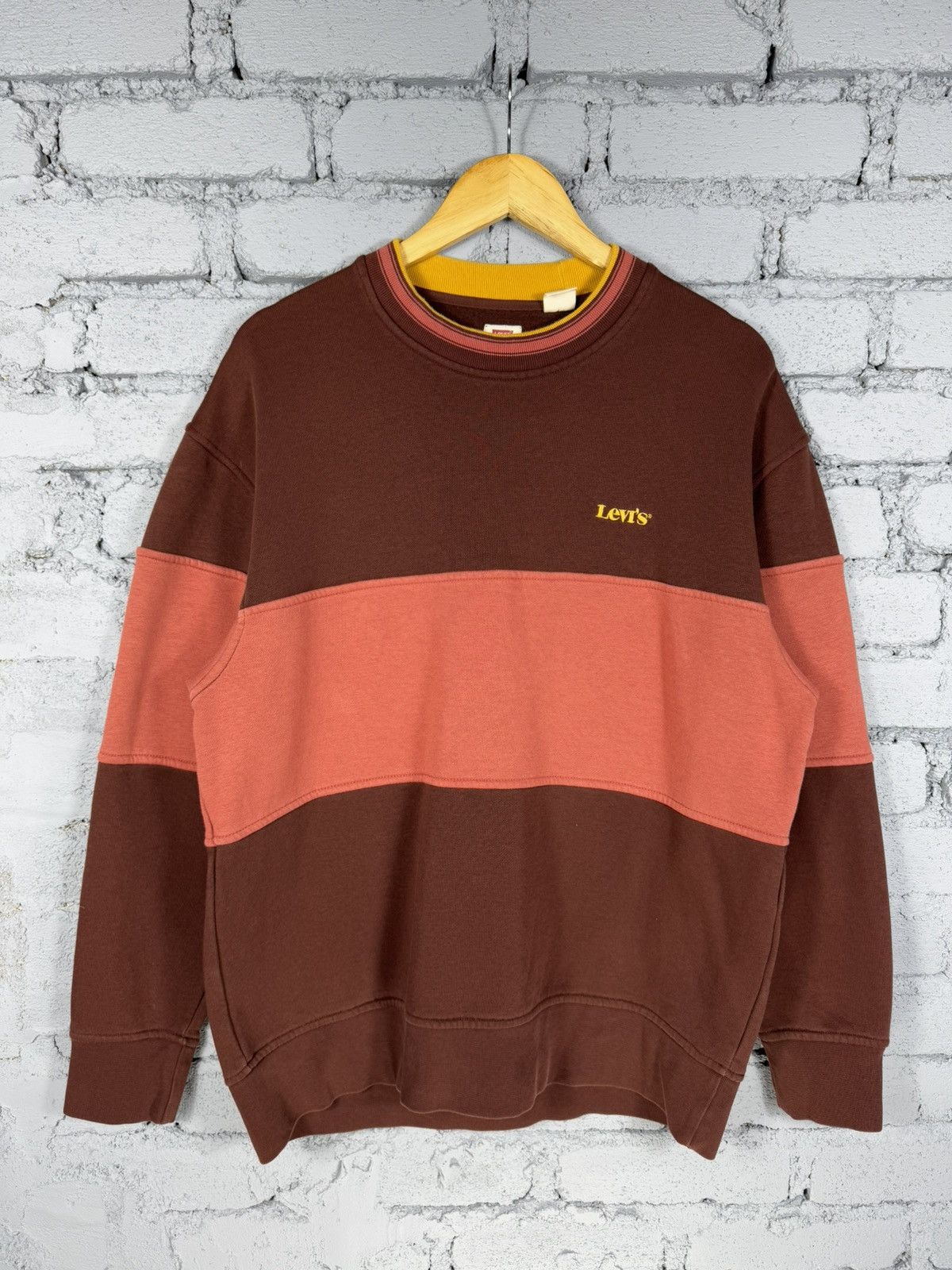 Levi's Vintage Levis Relaxed Stripe Sweatshirt Size US M / EU 48-50 / 2 - 1 Thumbnail