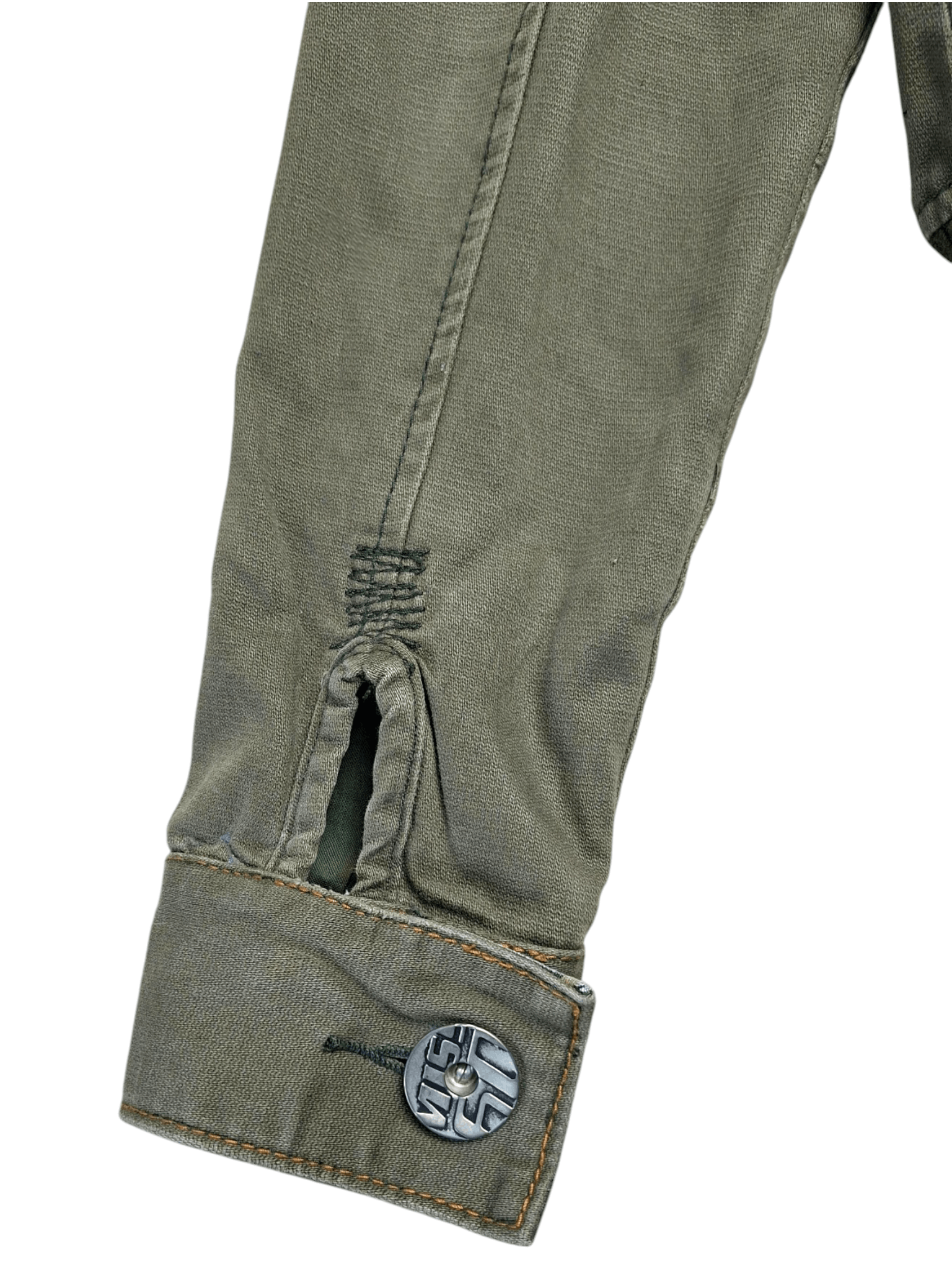 Miss Sixty Miss Sixty Military Jacket Khaki Green Utility Bomber Size S / US 4 / IT 40 - 15 Thumbnail