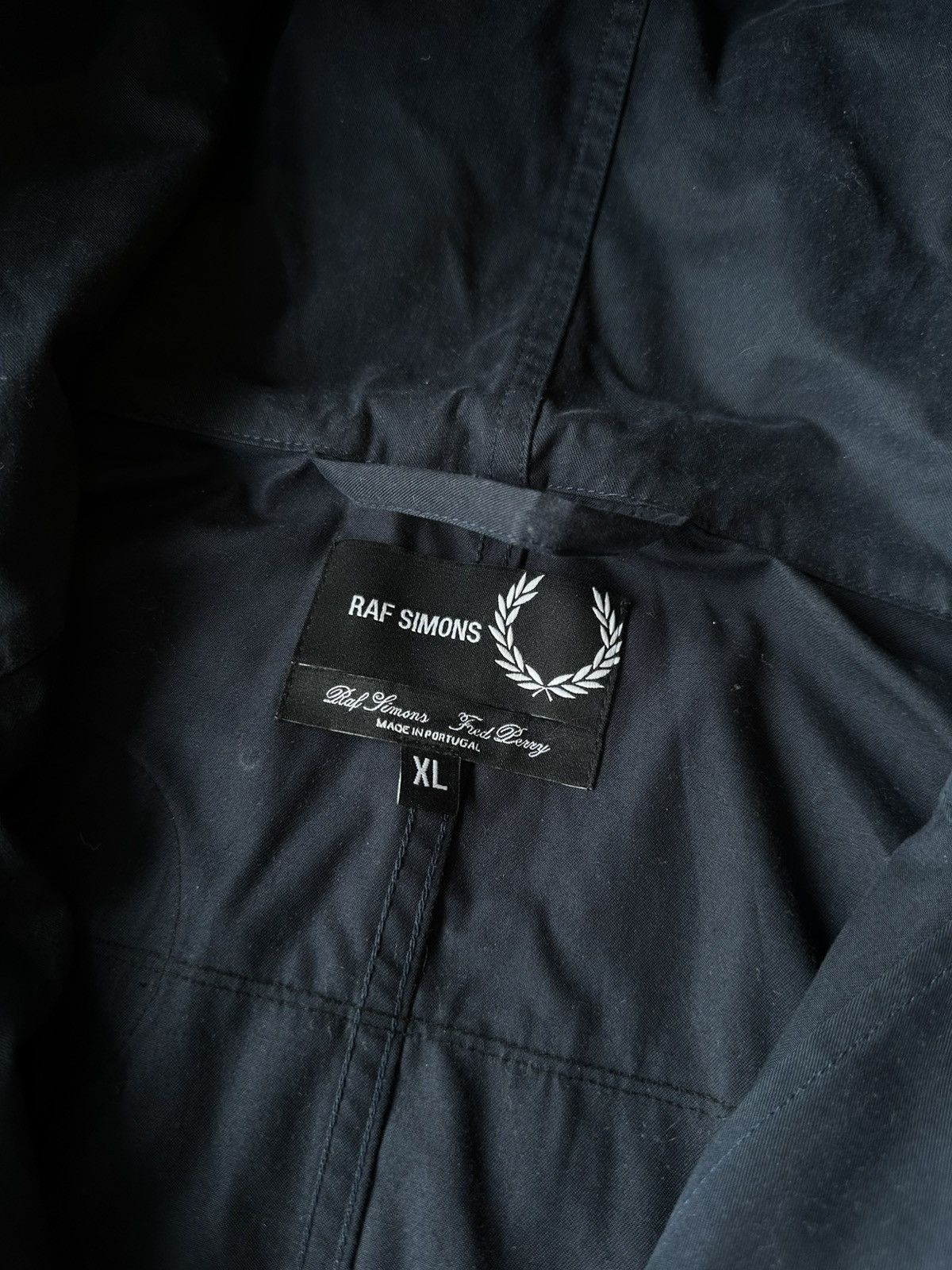 Fred Perry × Raf Simons RAF SIMONS X FRED PERRY PARKAS NAVY Size US XL / EU 56 / 4 - 10 Thumbnail