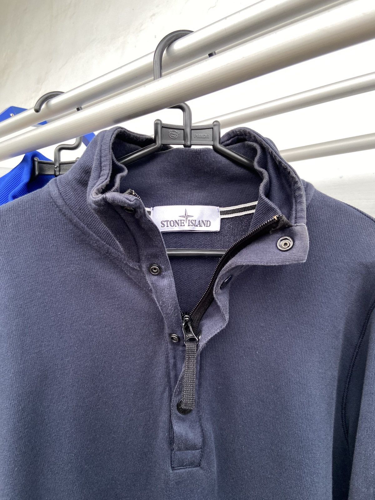 Stone Island Stone Island 1/4 Zipped Sweatshirt Size US S / EU 44-46 / 1 - 2 Thumbnail