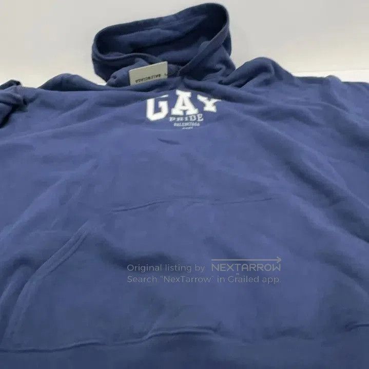 Balenciaga Balenciaga Casual Blue Long Sleeve Sweatshirt. Size US S / EU 44-46 / 1 - 4 Thumbnail