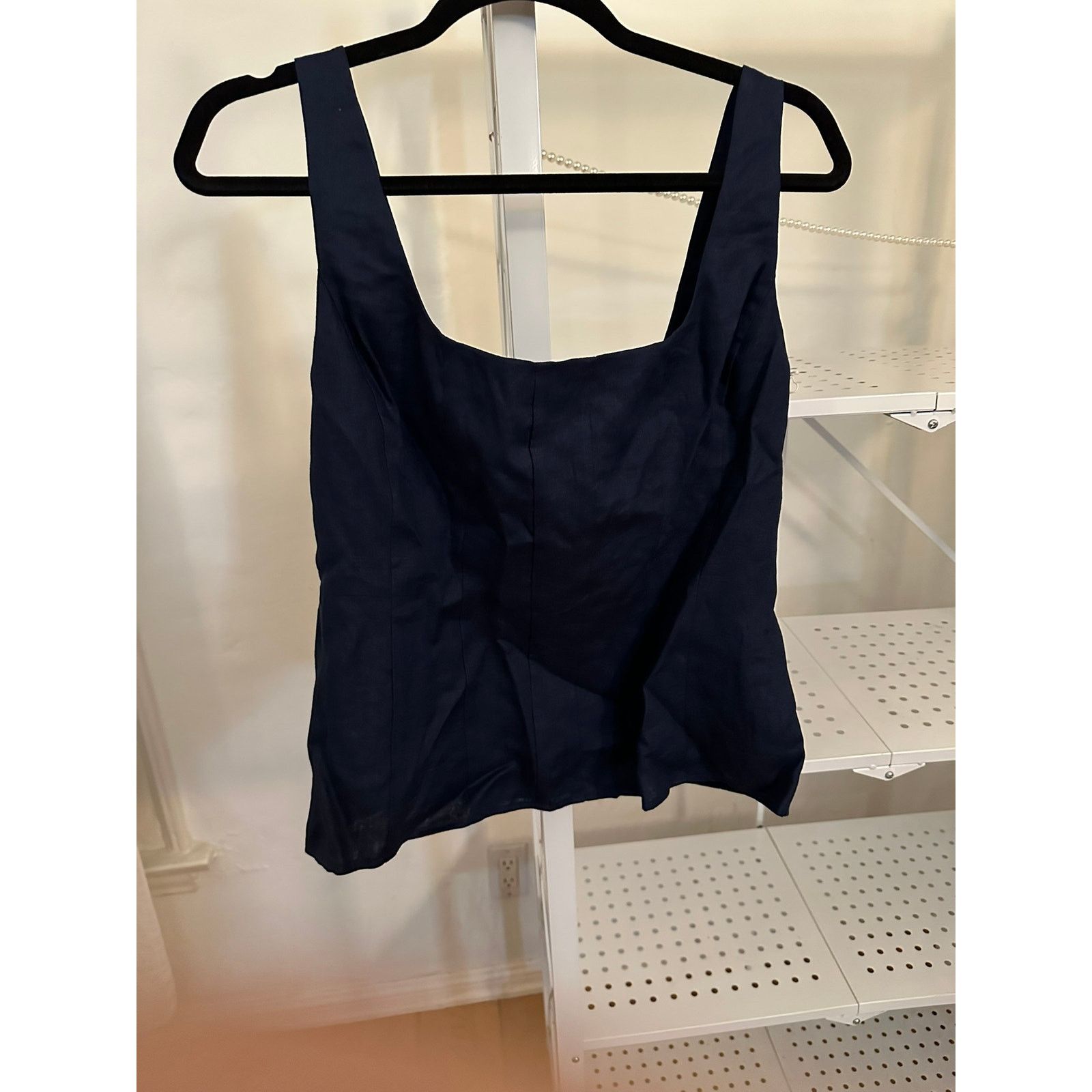 Authentic Staud wells tank navy blue