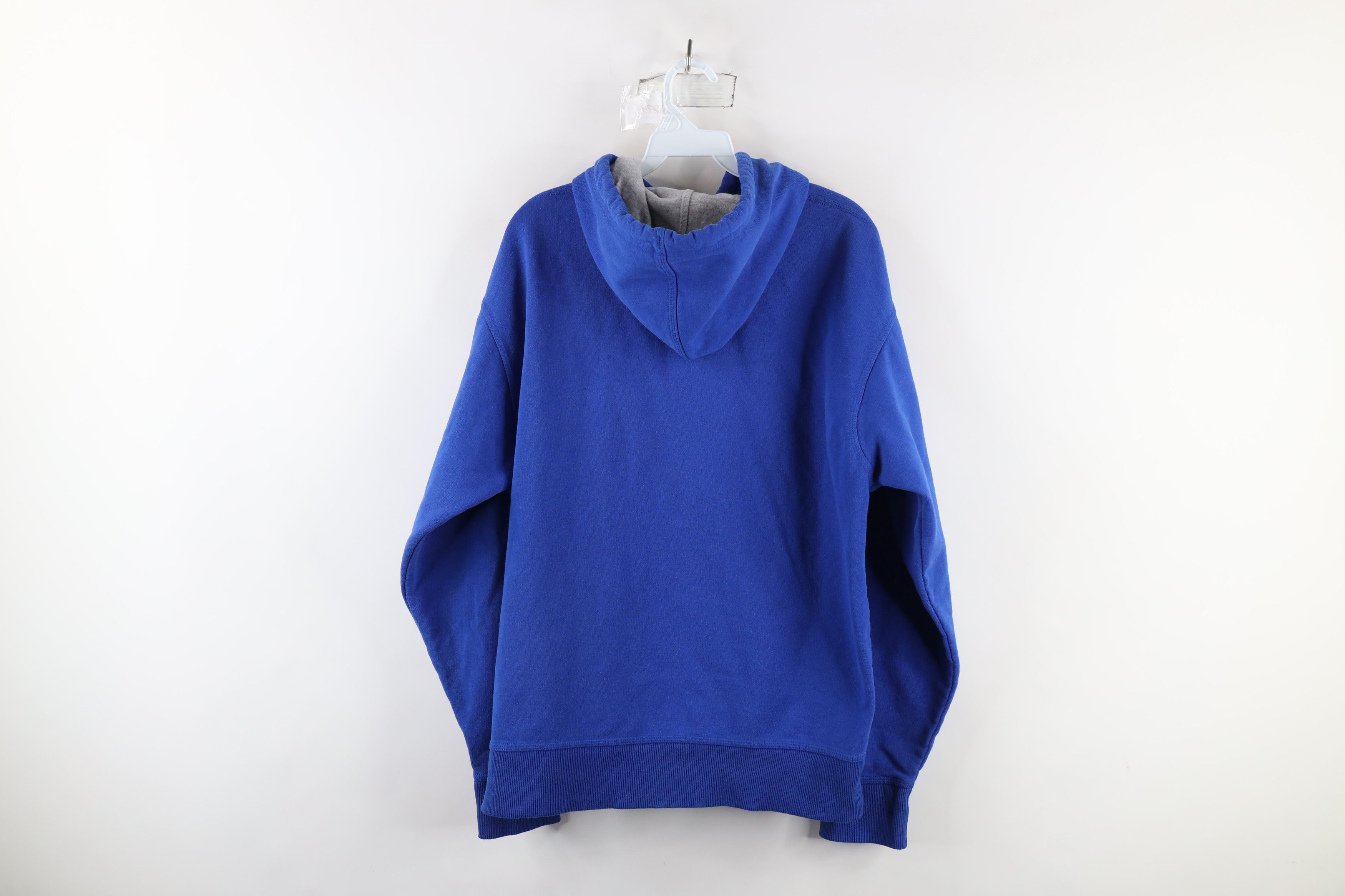Champion × Vintage Vintage Champion Monochrome Hoodie Sweatshirt Royal Blue Size US L / EU 52-54 / 3 - 10 Thumbnail