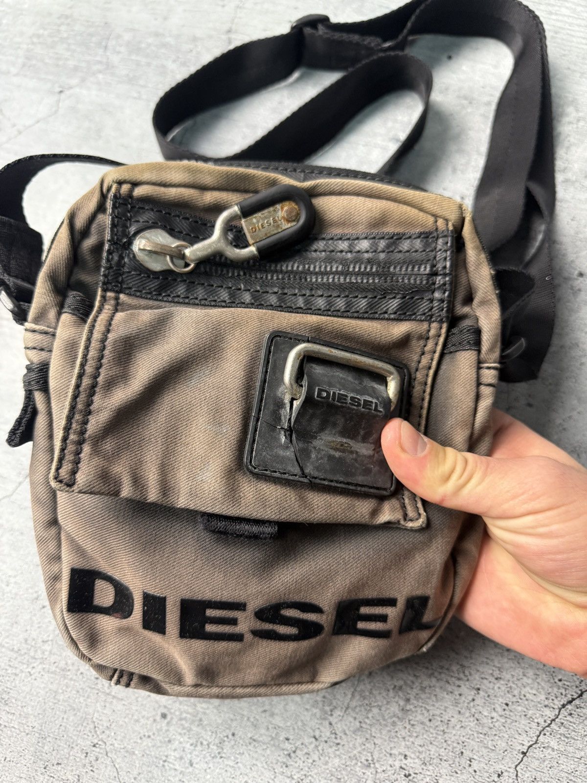 Diesel DIESEL BAG messenger VINTAGE Y2K Size ONE SIZE - 3 Thumbnail