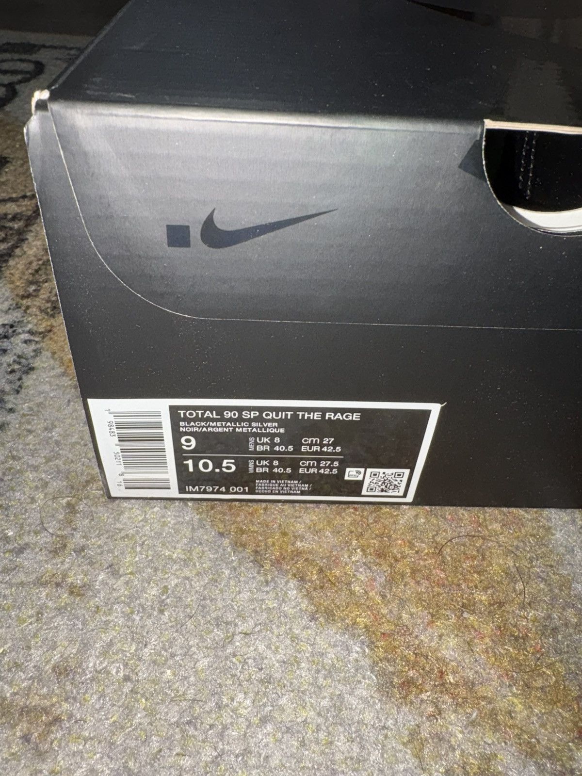 Palace Nike Total 90 3 SP .SWOOSH Quit The Rage Size US 9 / EU 42 - 6 Thumbnail