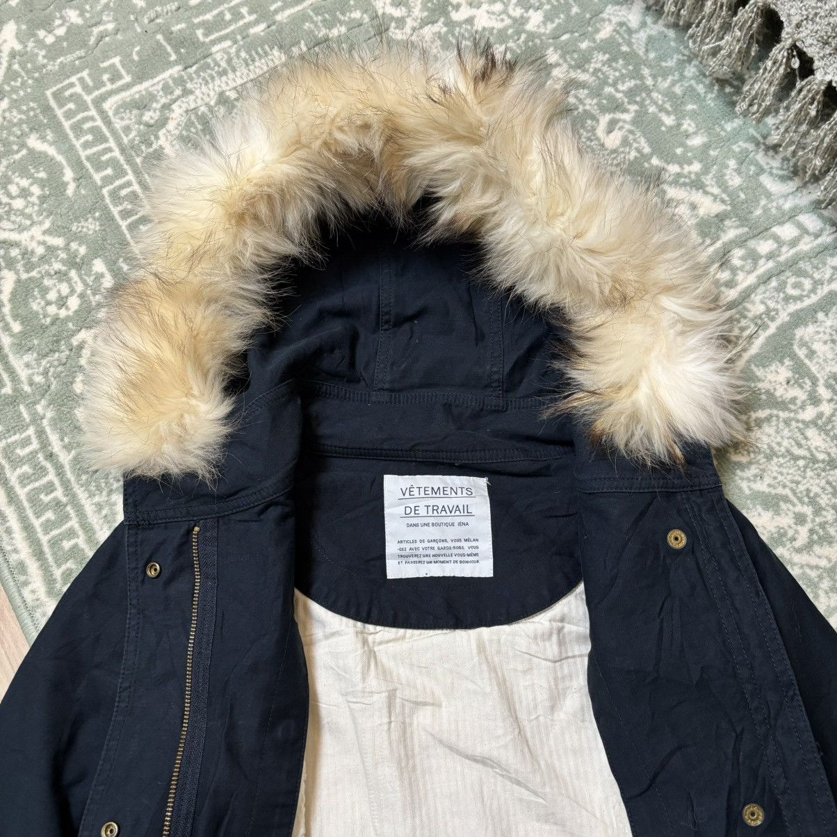 Danton × Designer × Japanese Brand Danton Vetements de travail Fur jacket Size US L / EU 52-54 / 3 - 6 Thumbnail