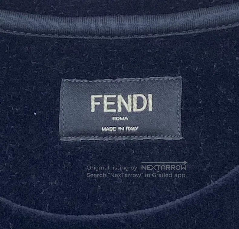 Fendi Fendi Black Double F Embossed Letter Logo Short Sleeve Size US M / EU 48-50 / 2 - 3 Thumbnail