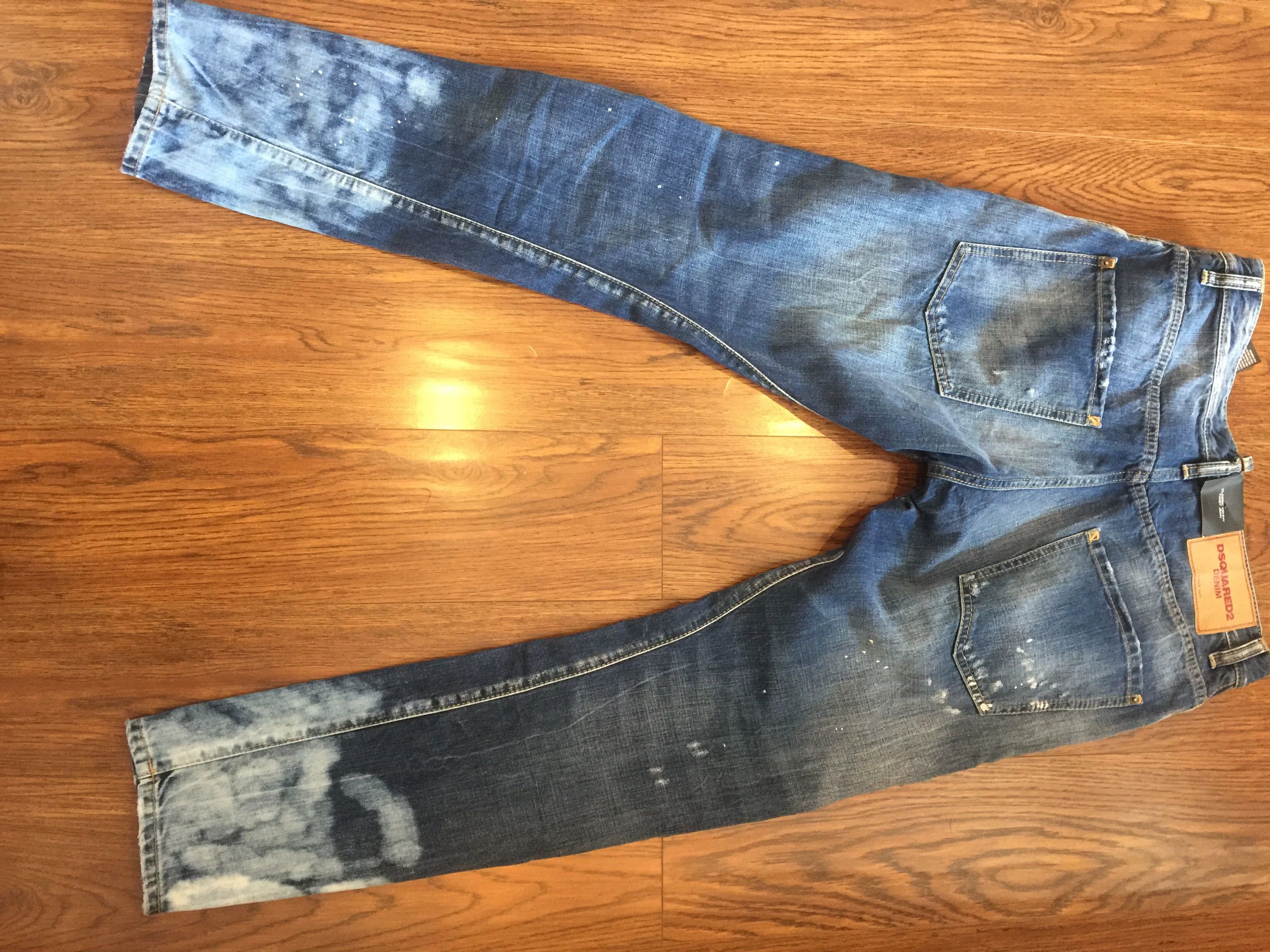 Dsquared2 Dsquared2 D2 Classic KT Distressed Jeans Size US 30 / EU 46 - 6 Thumbnail