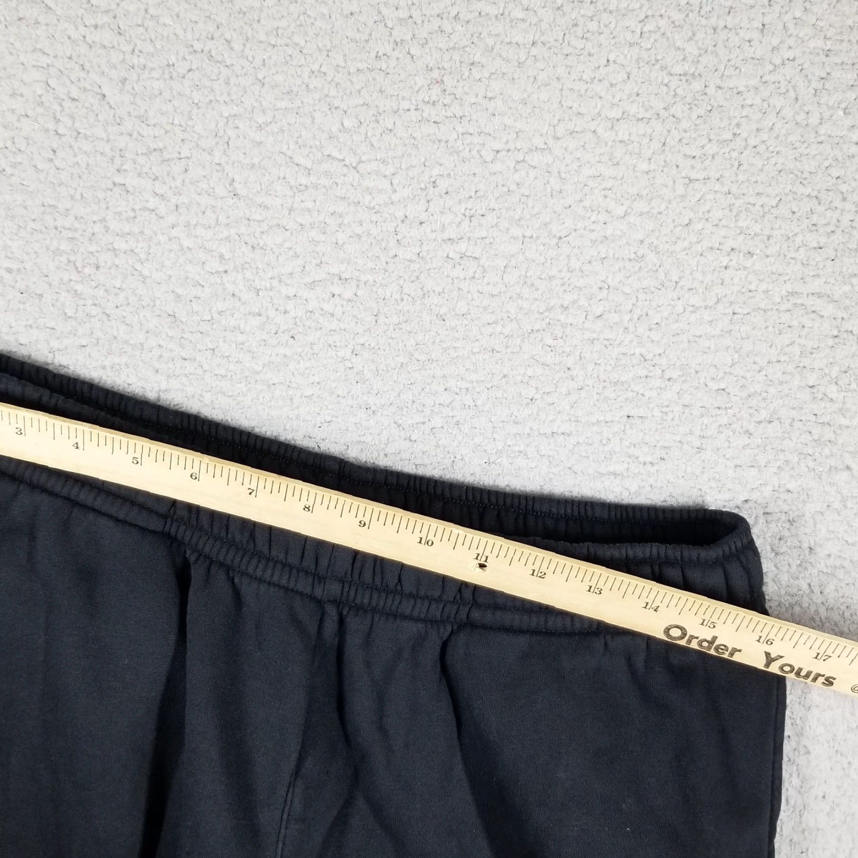 Nike NIKE Fleece Joggers Pants Adult Large Black - Nike Fleece, Athletic Fit, Drawstring Waist, Tapered Leg, Activewear Mens Size US 33 - 4 Thumbnail