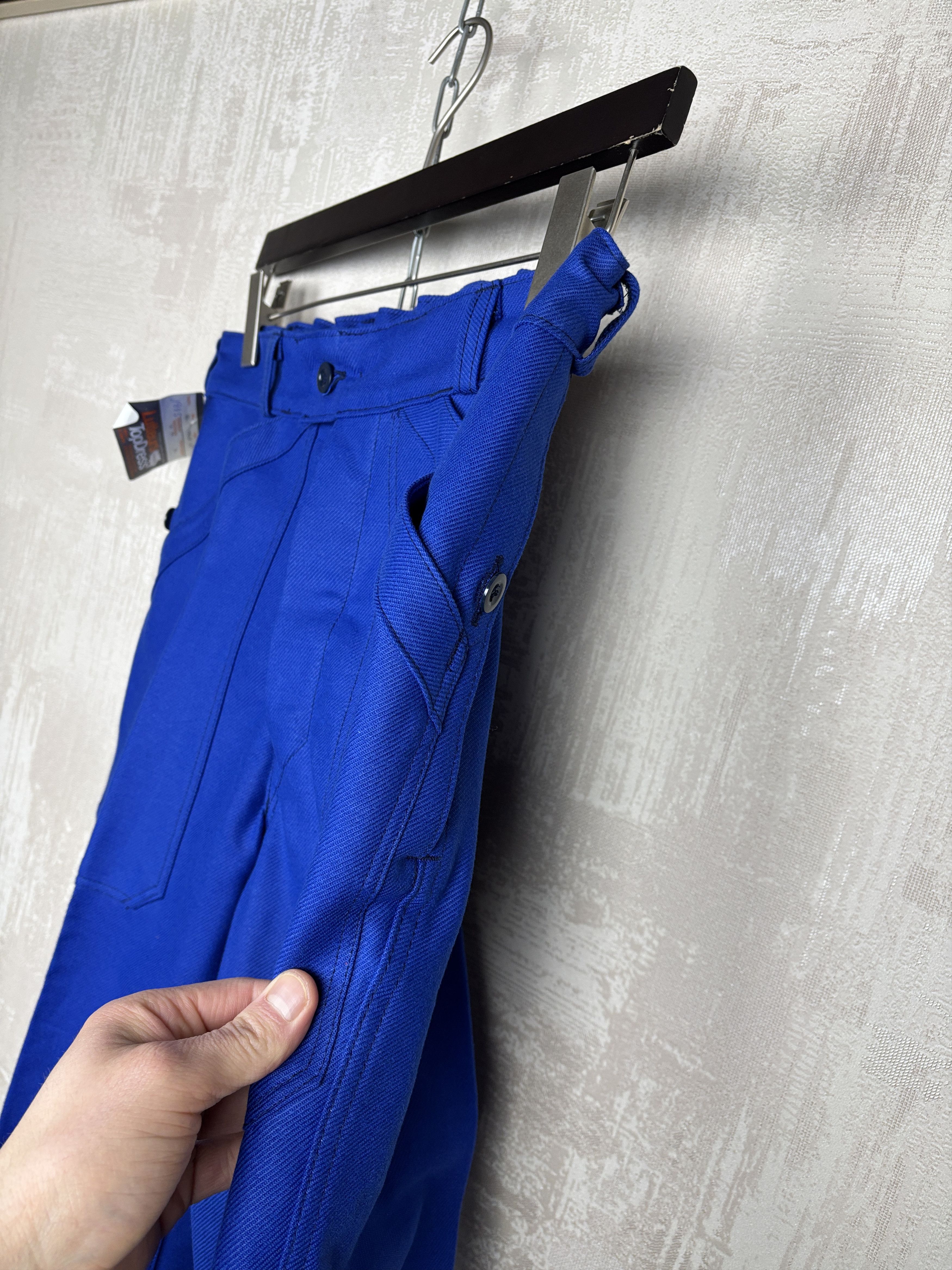 Vintage Lutteurs TopDress Sanfor French Workwear Fatigue Pants Size US 30 / EU 46 - 7 Thumbnail