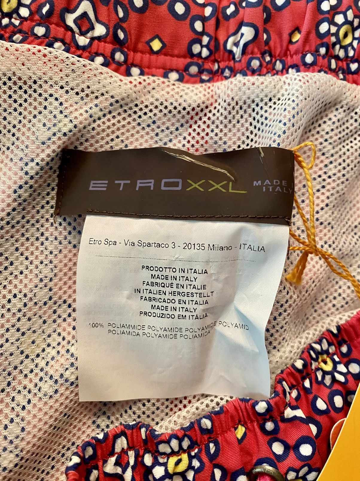 Etro Etro 🇮🇹 Milano Berry Casino Carpet Swim Shorts Trunks XXL NWT Size US 39 - 2 Thumbnail