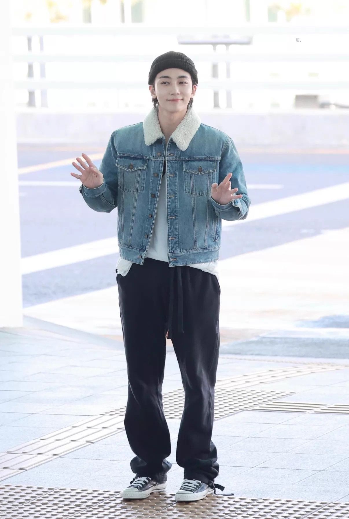 Saint Laurent Paris Saint Laurent SLP18SS Gray Washed Shearling Denim Jacket L Size US L / EU 52-54 / 3 - 8 Thumbnail