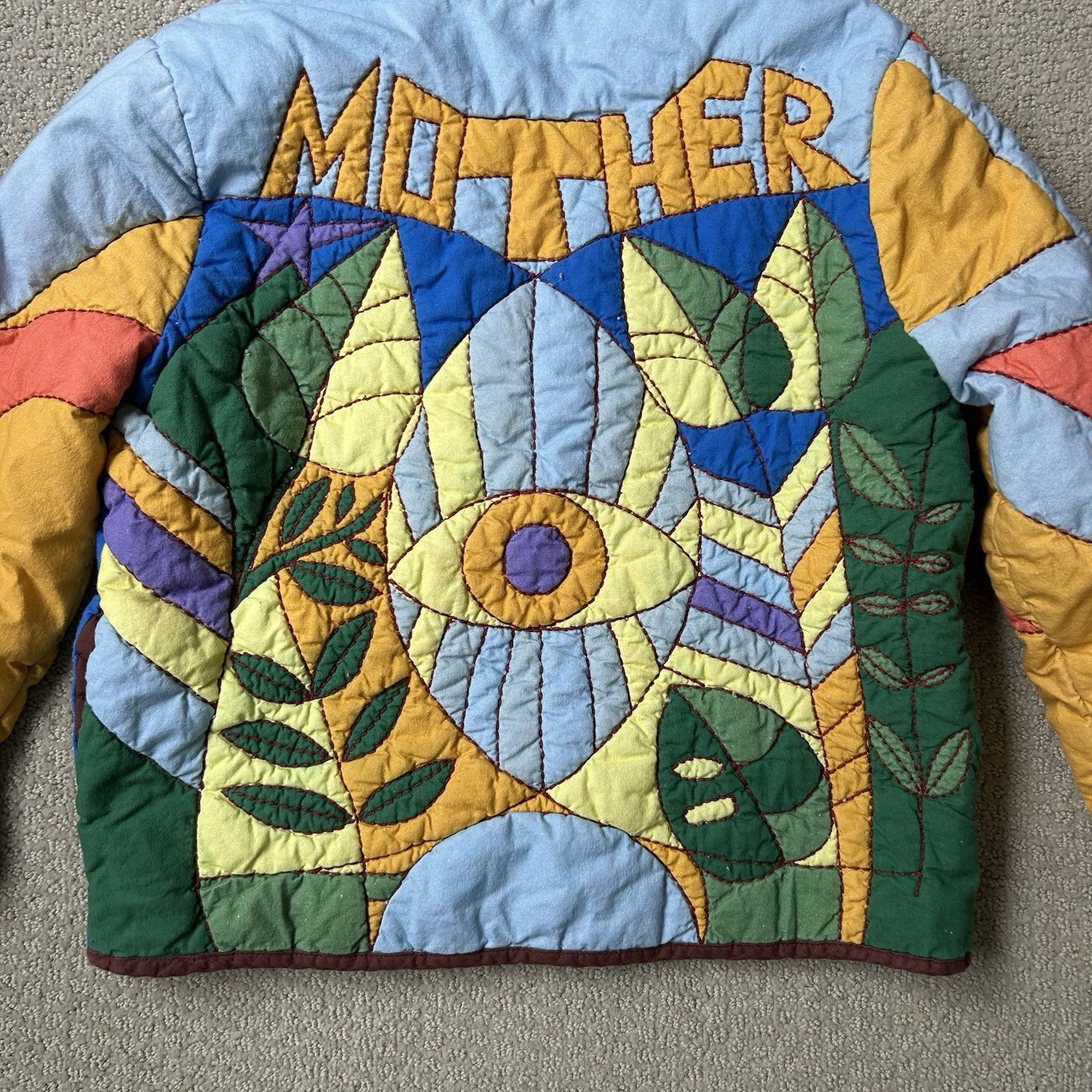 MOTHER MOTHER Women’s Jacket On The Fringe Quilted Coat 70s Colorfu Size S / US 4 / IT 40 - 15 Thumbnail