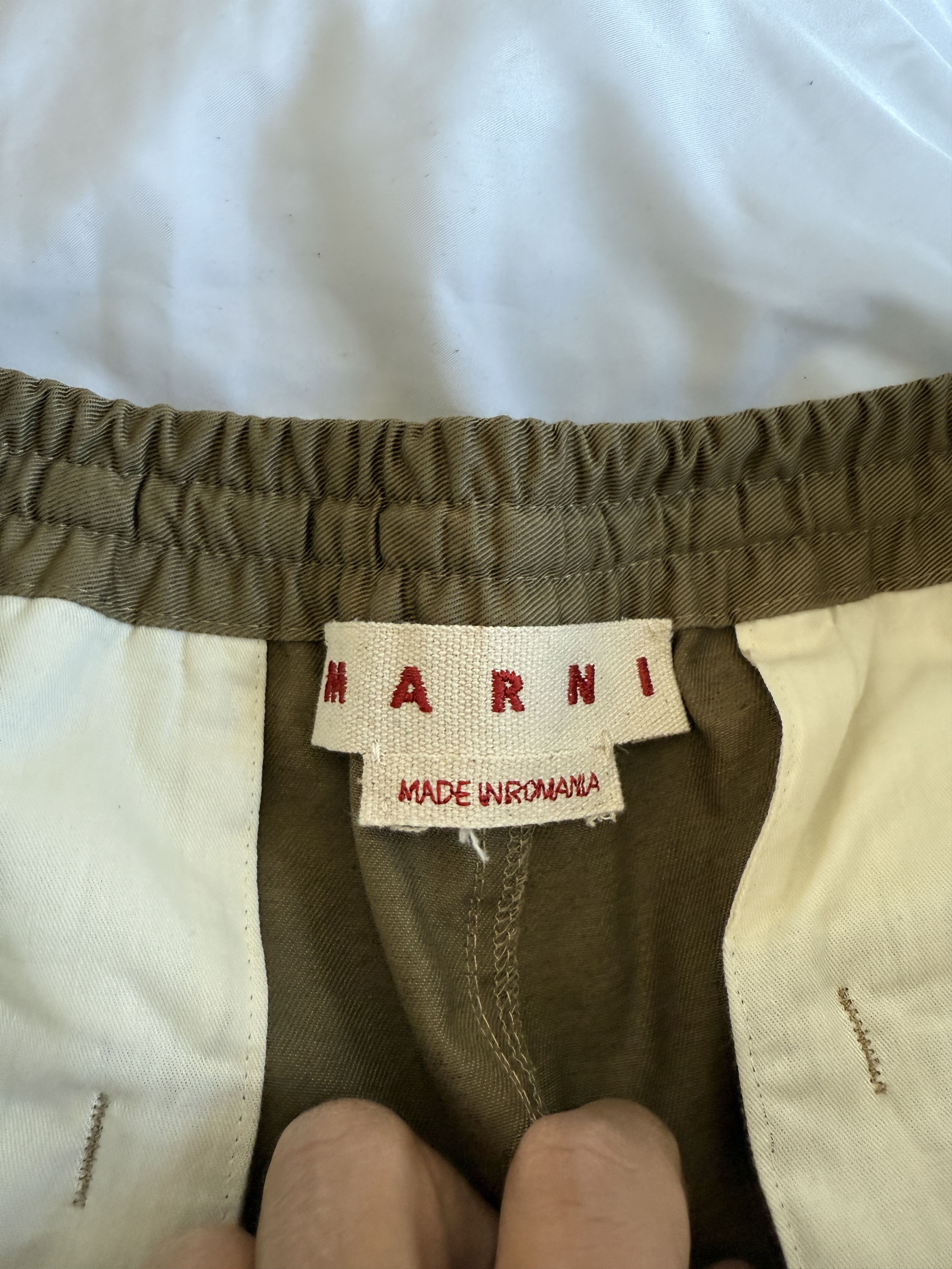 Marni Marni Gabardine Cargo Pants Size US 36 / EU 52 - 13 Thumbnail