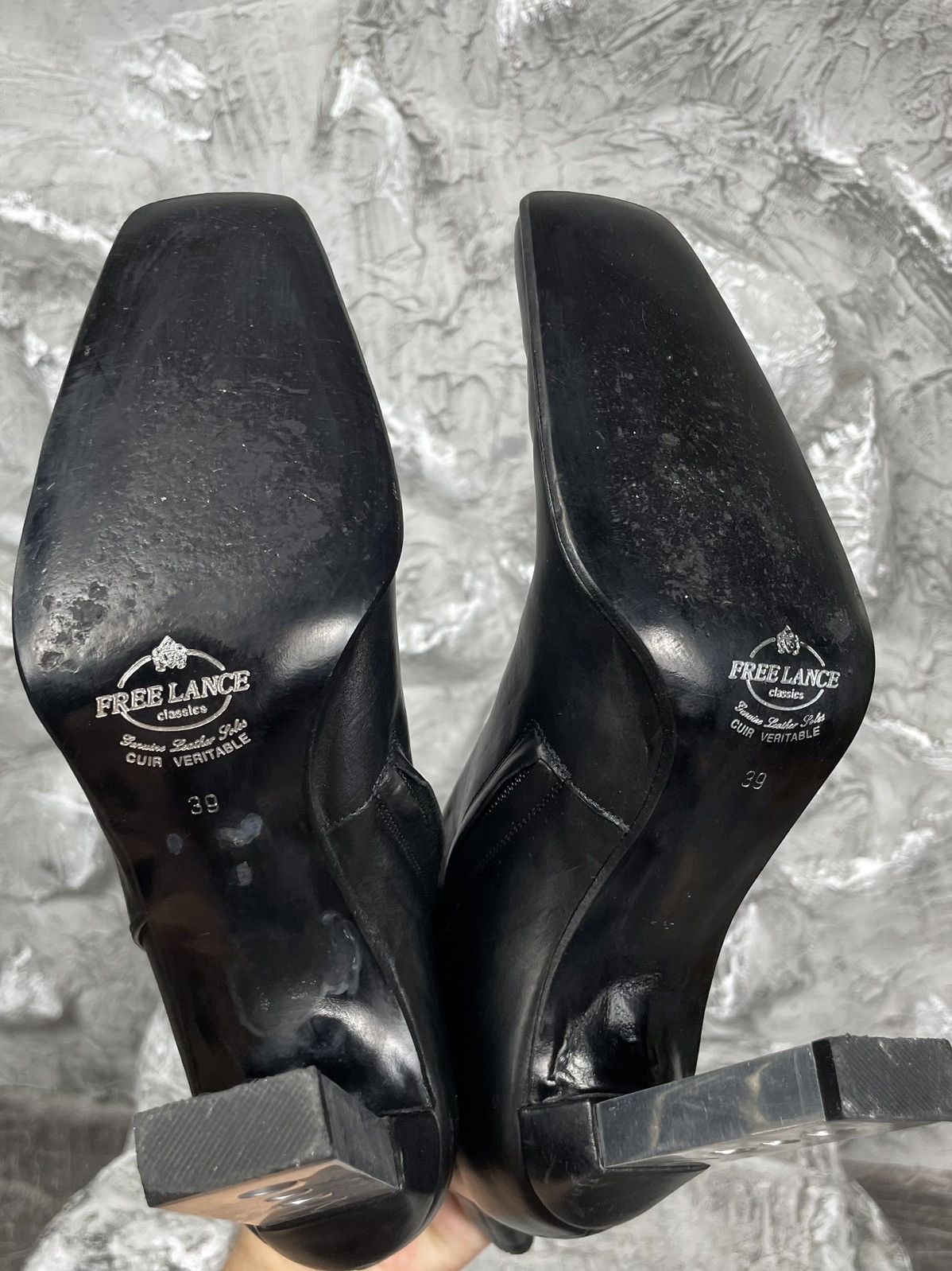 Rick Owens Vintage Y2K Grunge Heels Maison Margiela Rick Owens Style Size US 8.5 / IT 38.5 - 17 Thumbnail