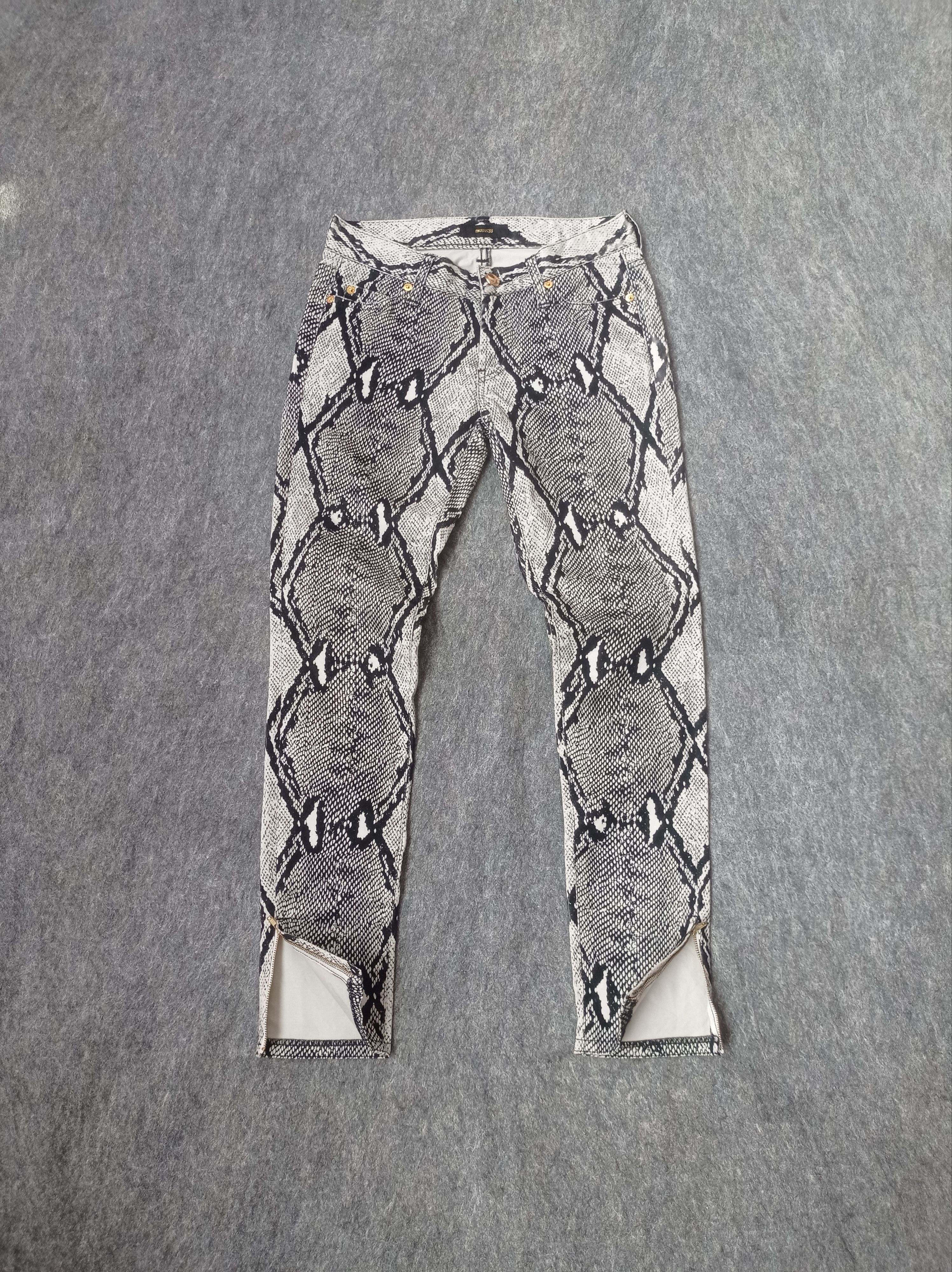 image of Hysteric Glamour Dress33 Snake Printed Pants in Snakeskin, Women's (Size 27)