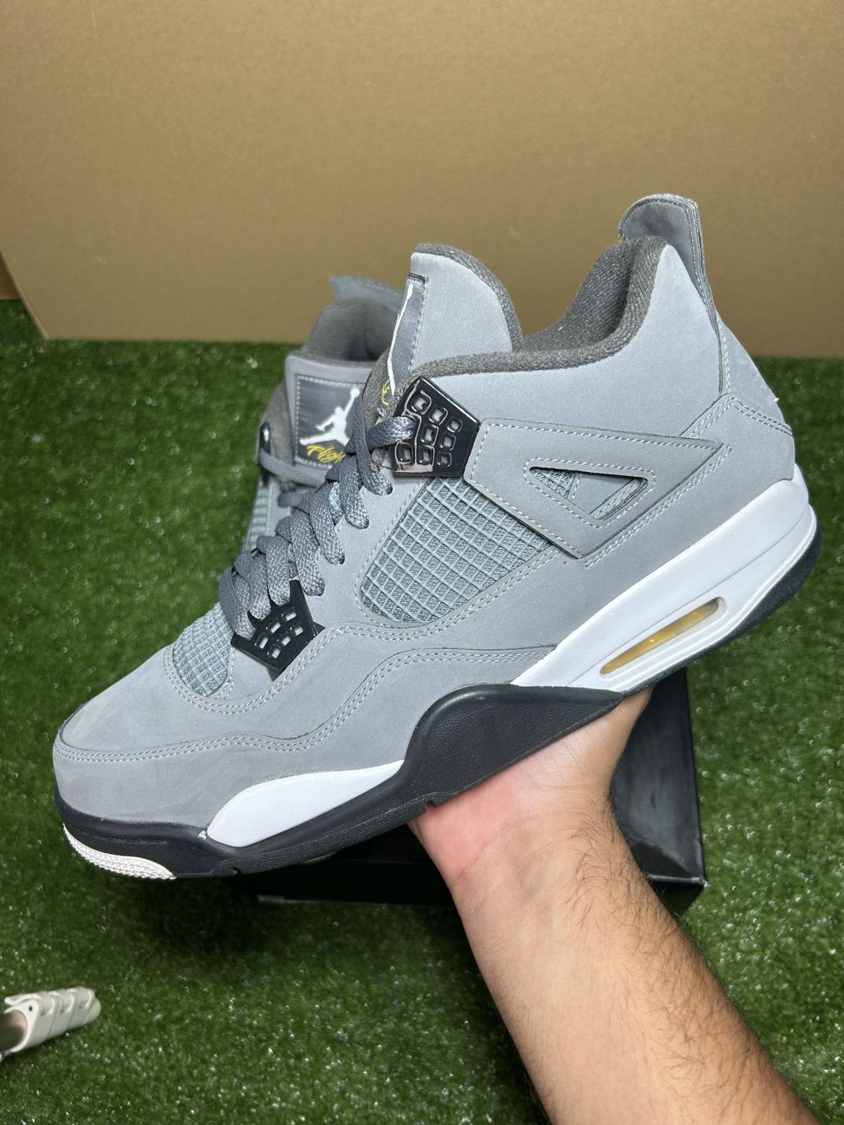 Jordan Brand Jordan 4 Cool grey Size US 13 / EU 46 - 2 Thumbnail