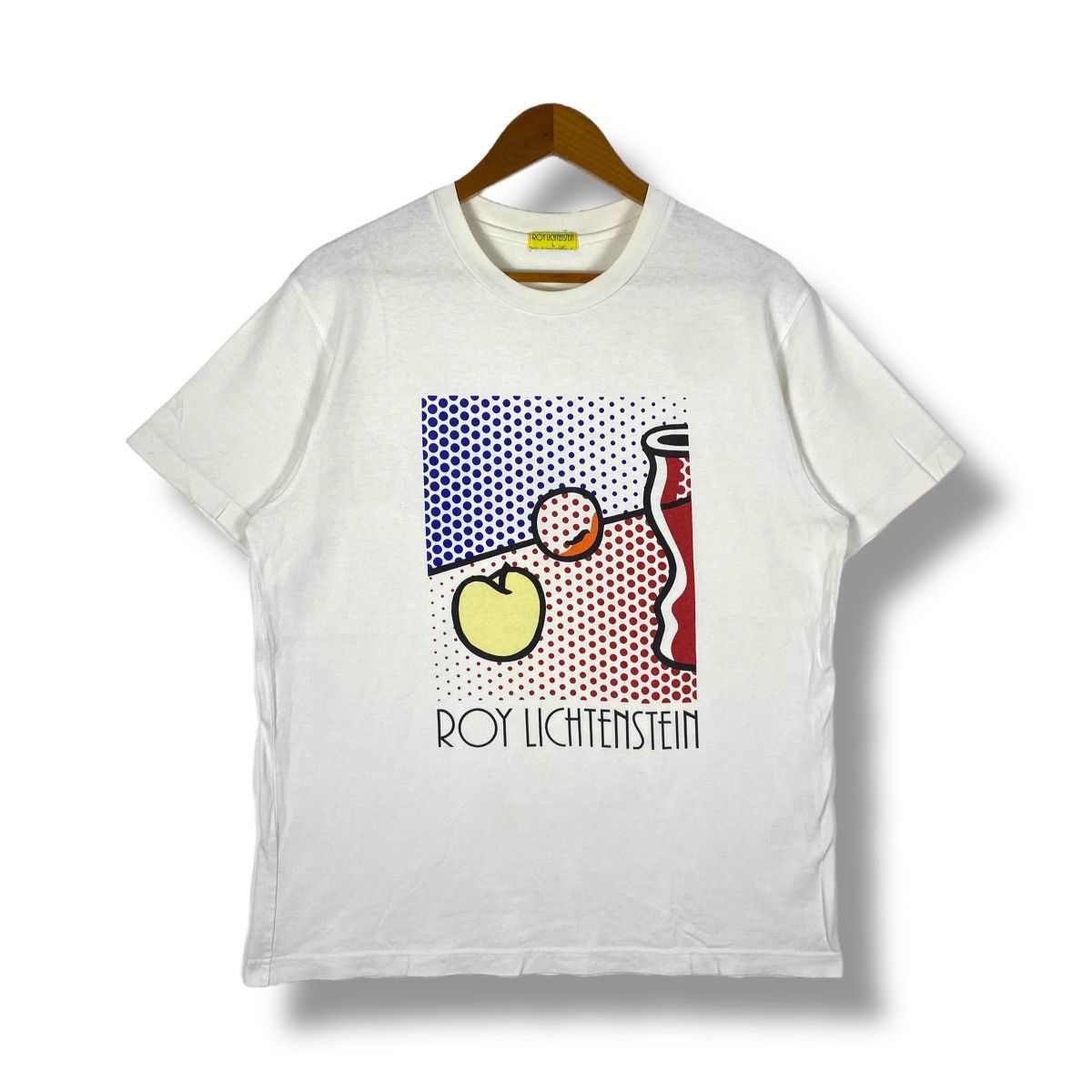 Vintage Vintage 00's ROY LICHTENSTEIN Still Life With Red Jar Tee Size US L / EU 52-54 / 3 - 1 Thumbnail