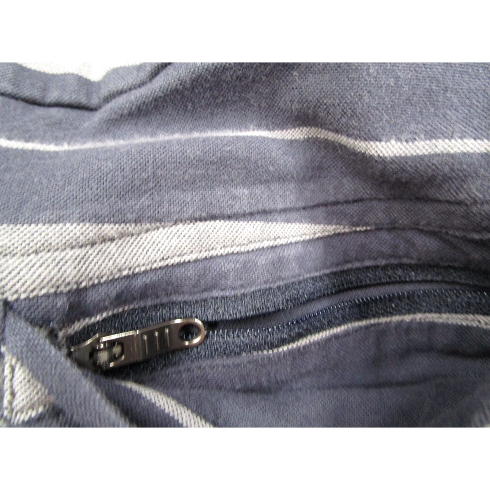 Lululemon Lululemon Commission Short Mens 32 Gray Navy Stripe Chino Zip Pocket Twill Size US 32 / EU 48 - 4 Thumbnail