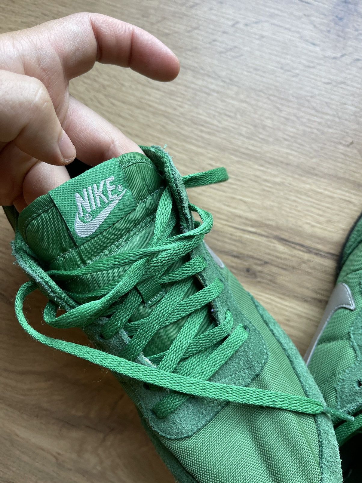 Nike × Vintage 2007 Nike Vintage Waffle Racer forest green Size US 7.5 / EU 40-41 - 8 Thumbnail