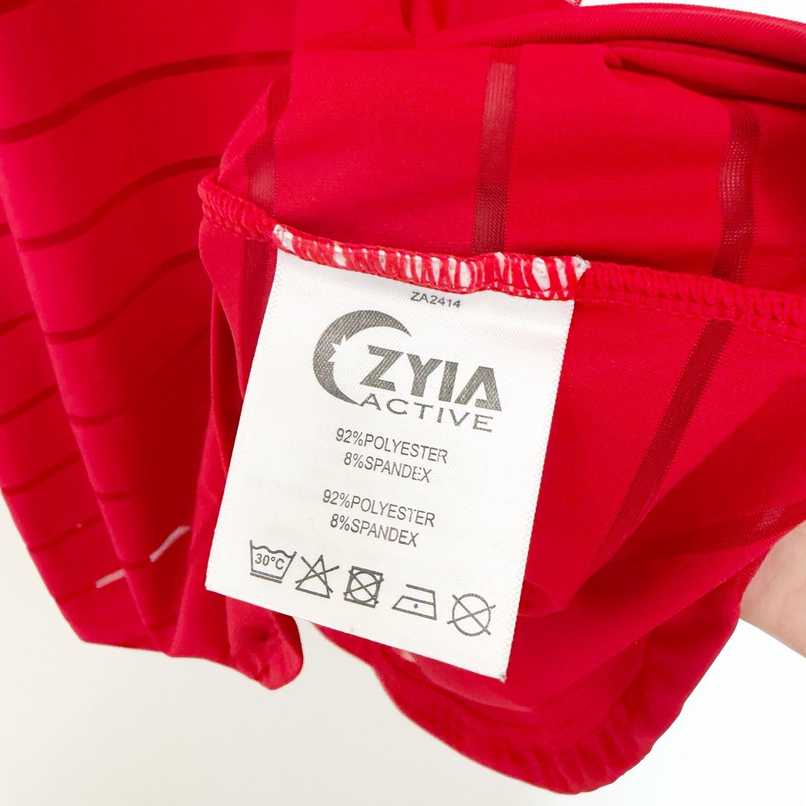Other Zyia Lot of 2 Red Purple Racerback Athletic Tank Top Sz S Size S / US 4 / IT 40 - 10 Thumbnail