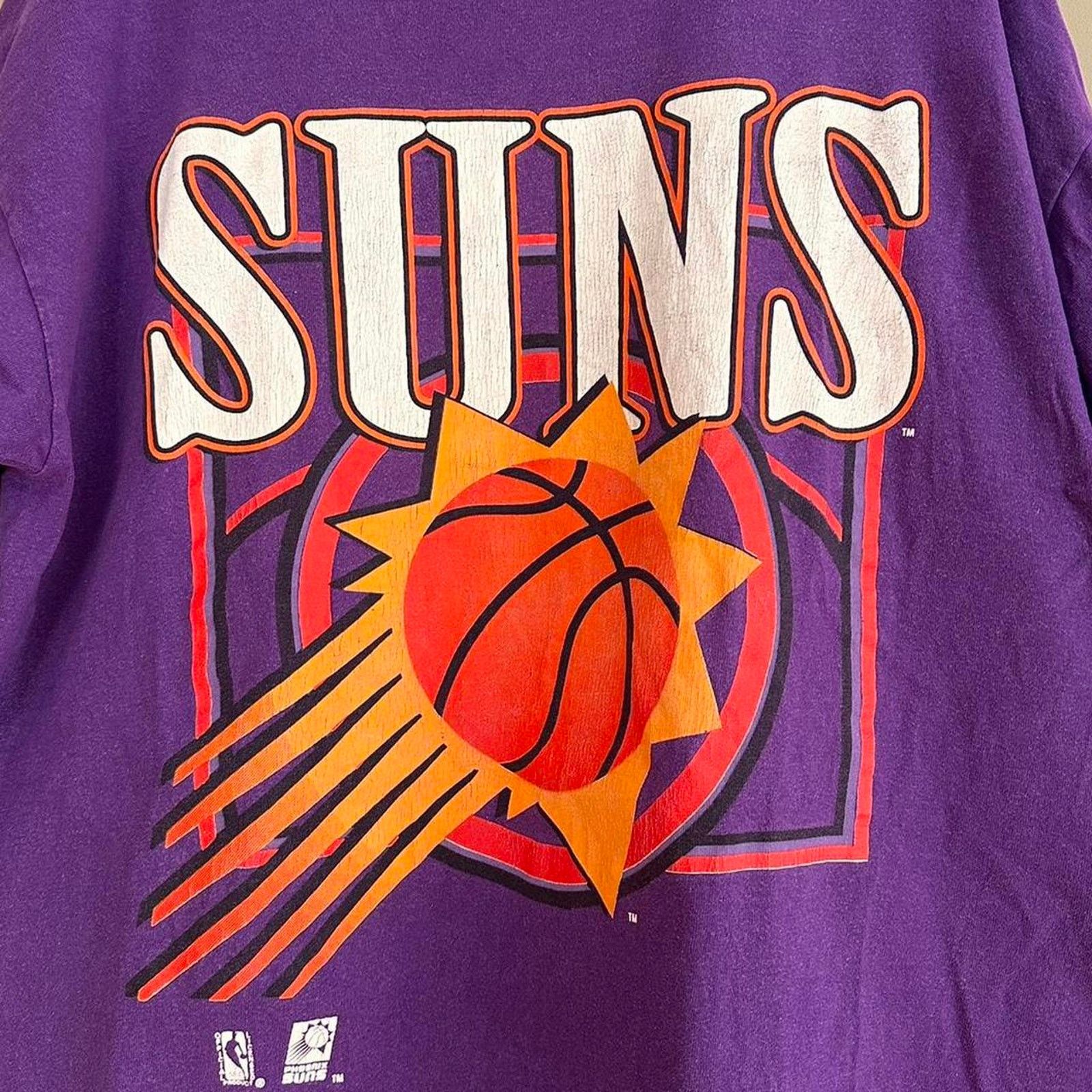 NBA × Vintage Vintage Phoenix Suns Shirt Size US XL / EU 56 / 4 - 3 Thumbnail