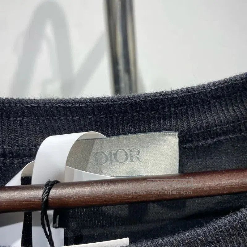 Dior Dior Black Cotton Blend Oversized T-Shirt . Size US XXL / EU 58 / 5 - 6 Thumbnail
