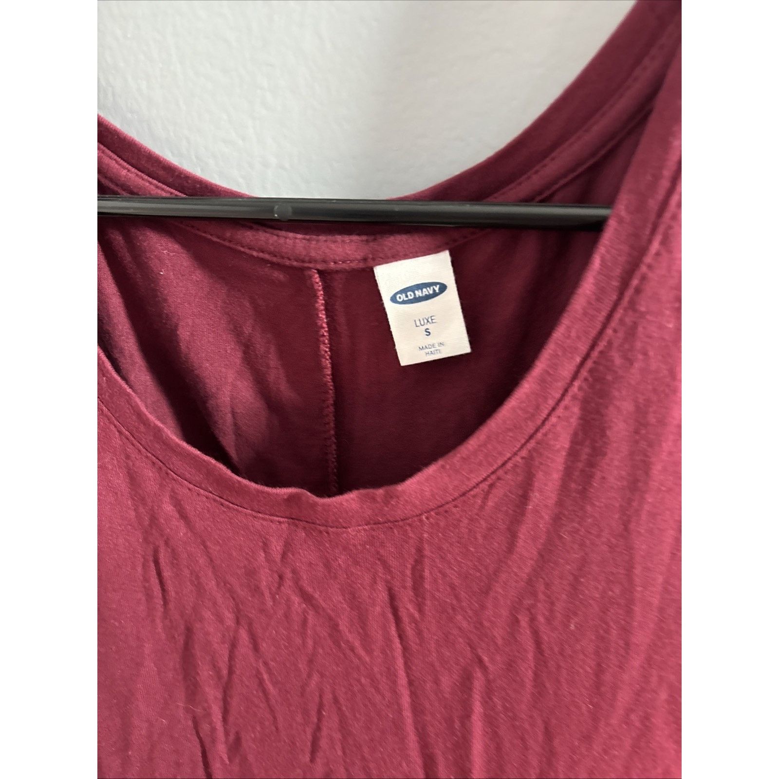 Old Navy Old Navy Luxe Tank Maroon Small Size S / US 4 / IT 40 - 2 Thumbnail