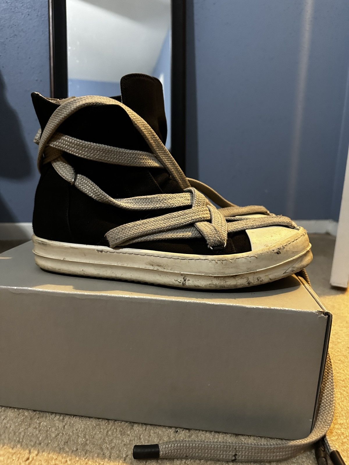 Rick Owens Rick Owens DRKSHDW Hexa High Size US 10 / EU 43 - 4 Thumbnail