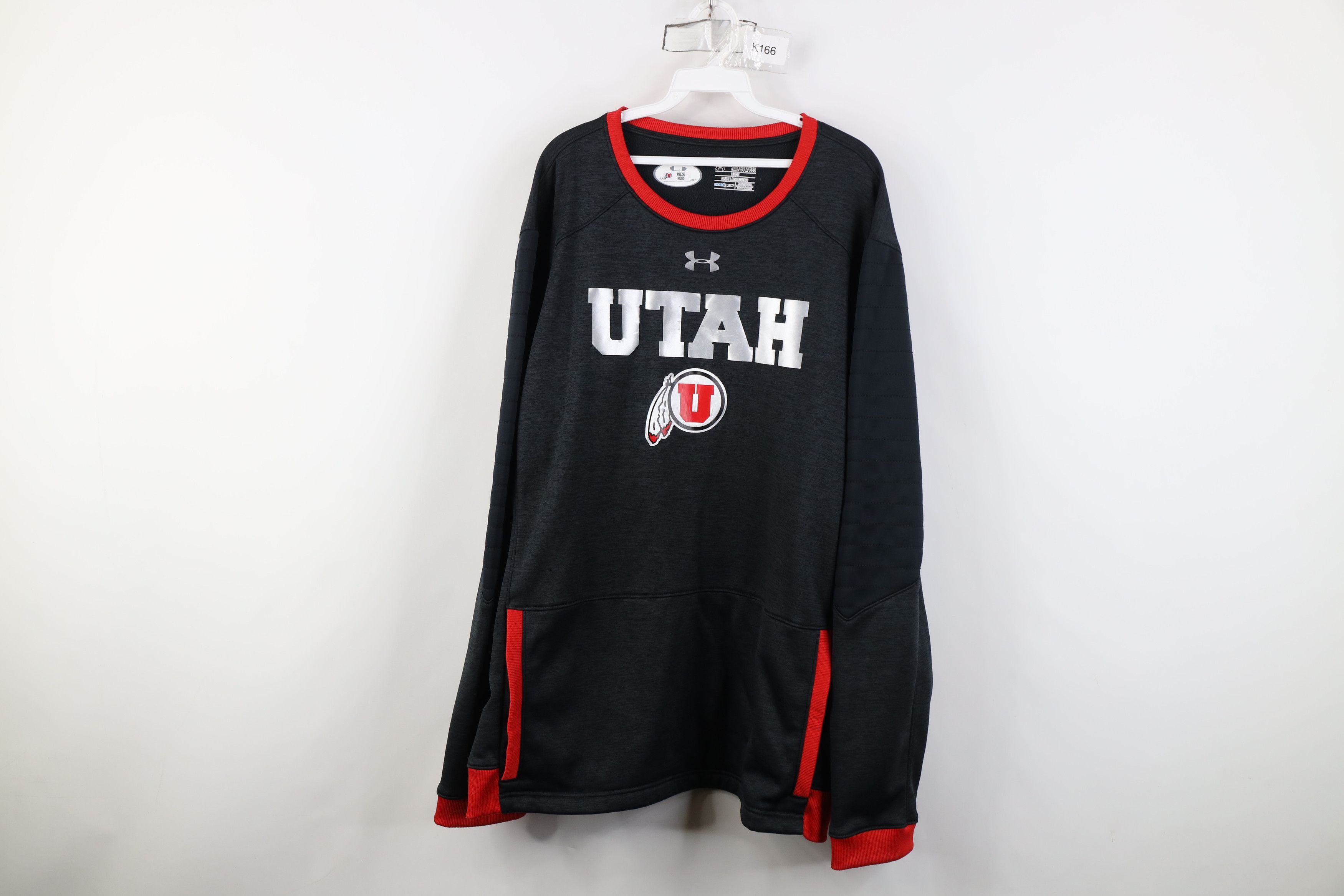 Under Armour Under Armour University of Utah Football Sweatshirt Gray Size US XXL / EU 58 / 5 - 1 Thumbnail