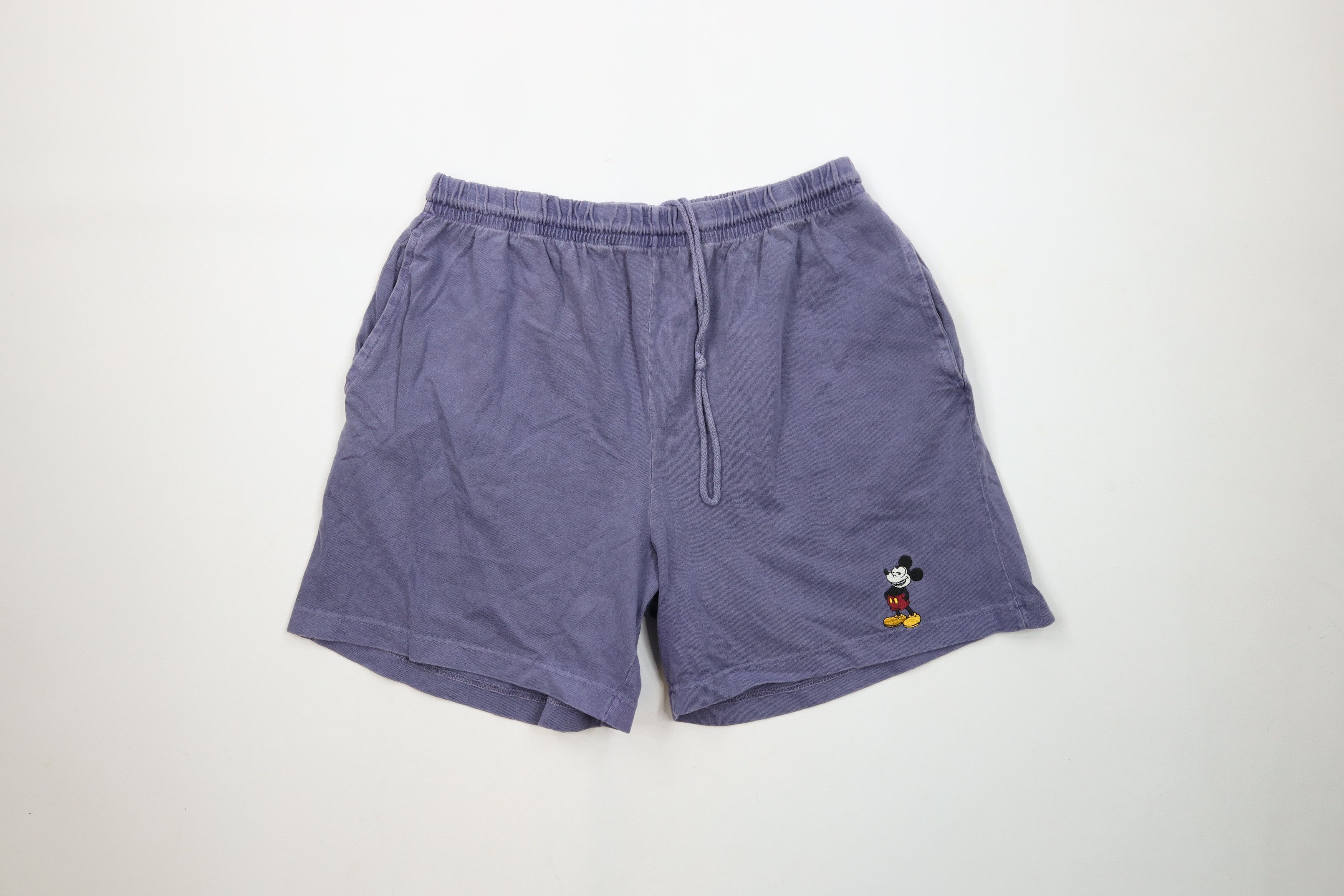 Disney × Vintage Vintage Disney Mischievous Mickey Mouse Above Knee Shorts Size US 36 / EU 52 - 1 Thumbnail