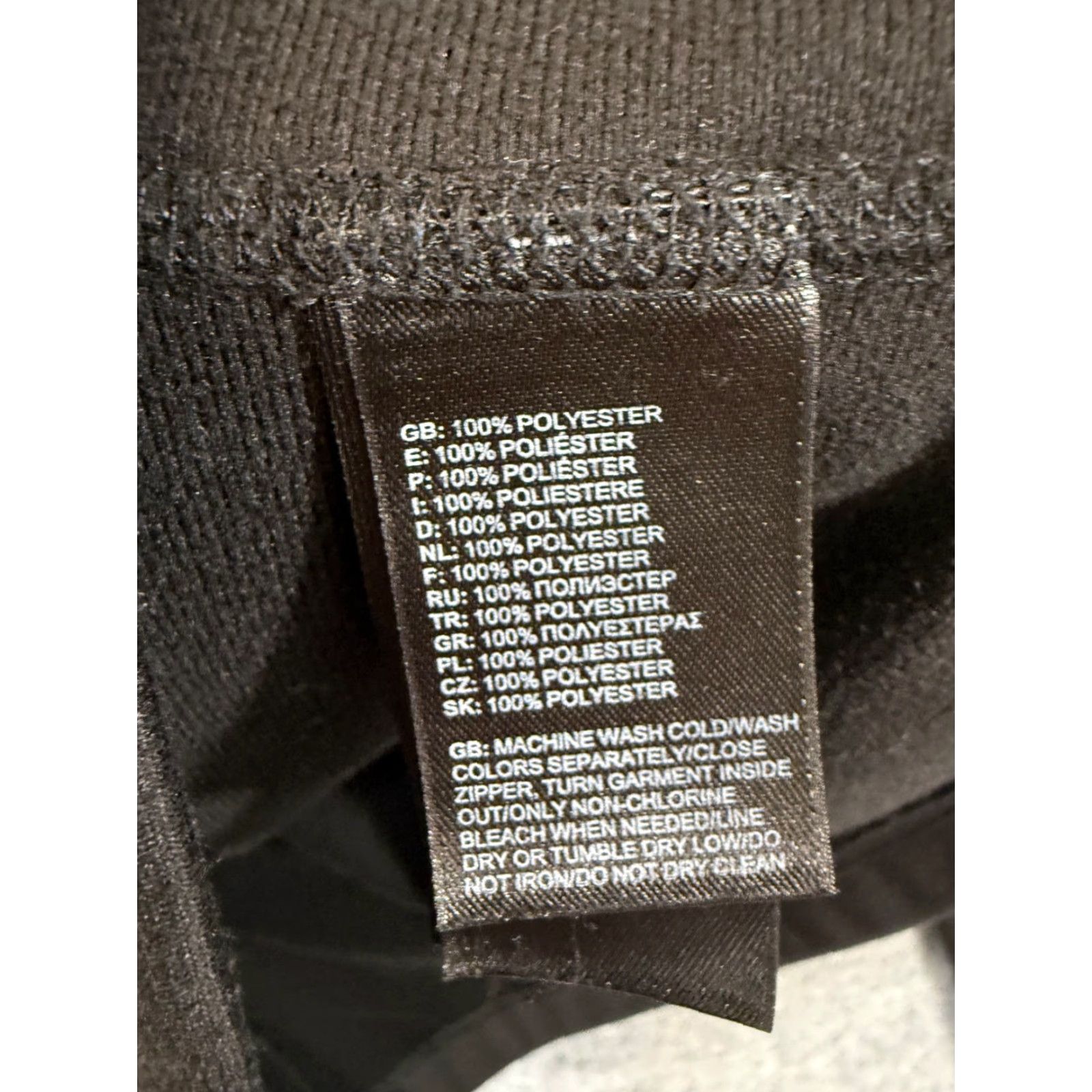 The North Face The North Face Jacket Mens M Black Full Zip Outdoor Zipped Pockets Logo Size US M / EU 48-50 / 2 - 7 Thumbnail