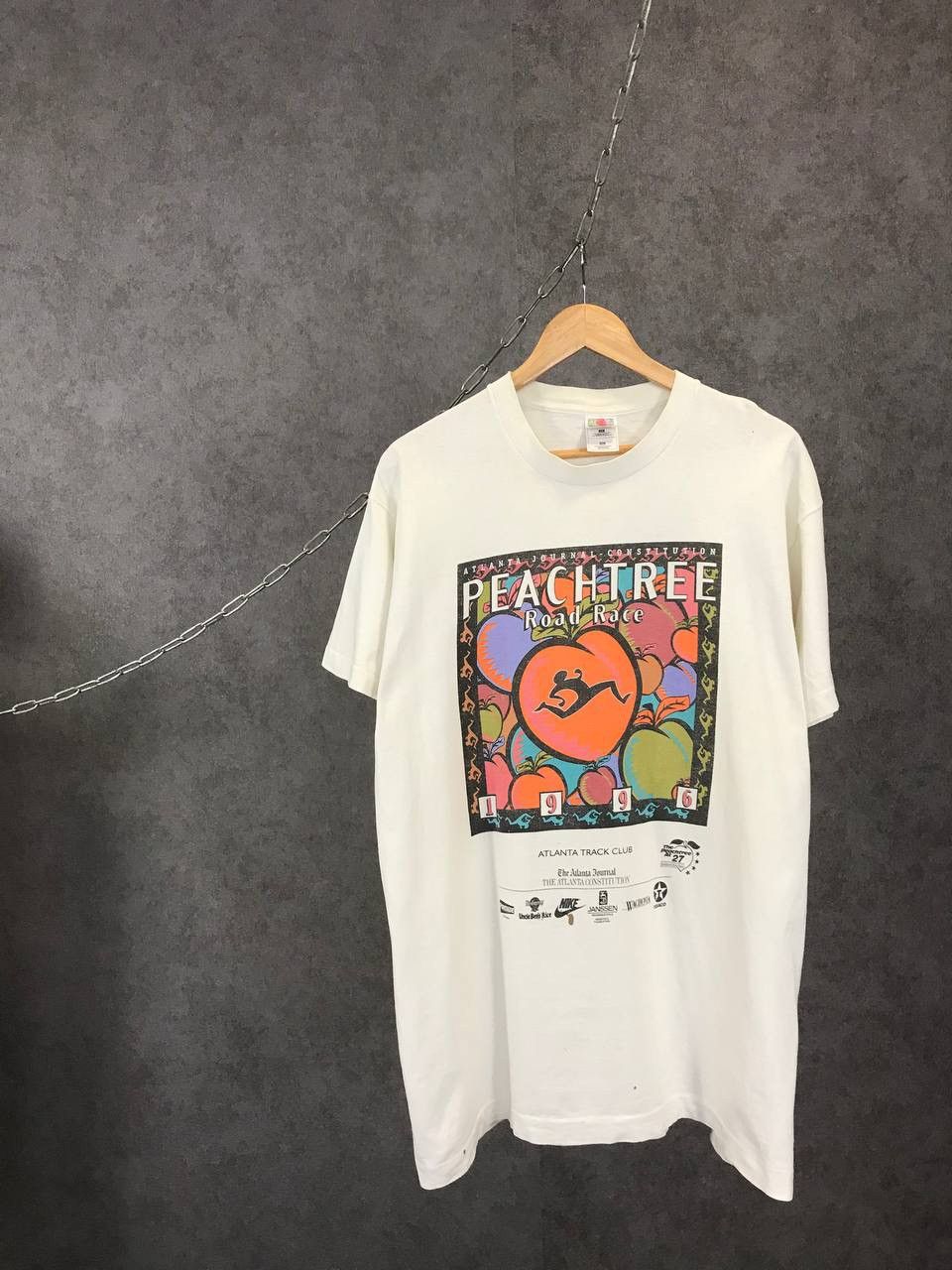 Vintage Peachtree 1996 vintage tee Size US XL / EU 56 / 4 - 1 Thumbnail