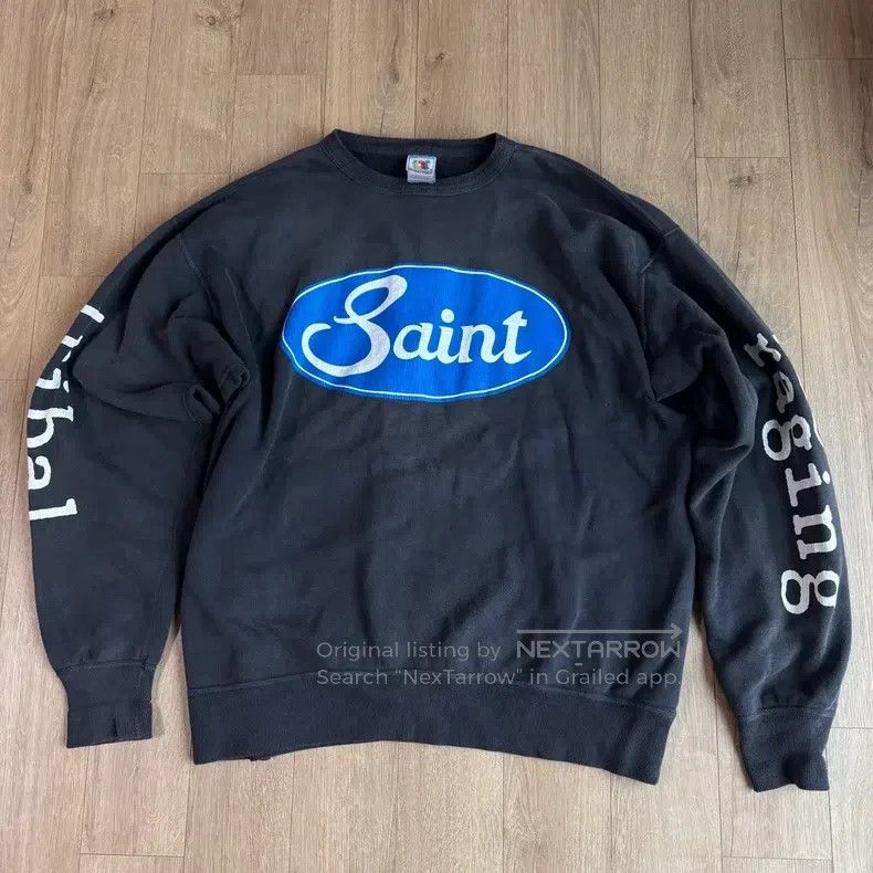 Saint Michael Saint Michael Round Neck Sweater Size US XL / EU 56 / 4 - 2 Thumbnail