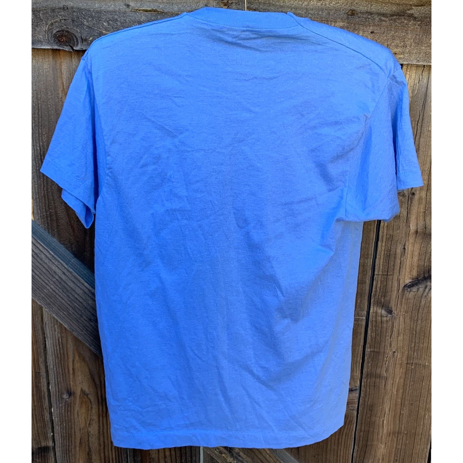 Vintage VINTAGE Screen Stars T-Shirt Men L blue 80s Graphic Print Telephone Pioneers of America Almaden Council HUG A BEAR Size US L / EU 52-54 / 3 - 4 Thumbnail