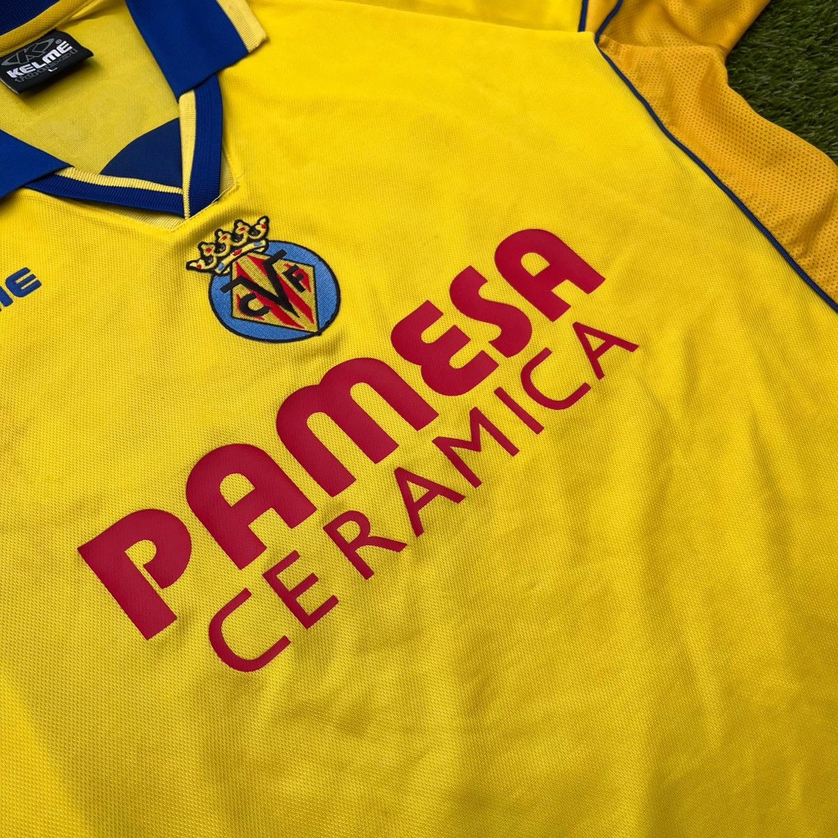 Other Villarreal 2002/03 Home Jersey Kelme Vintage Football Shirt Size US XL / EU 56 / 4 - 7 Thumbnail