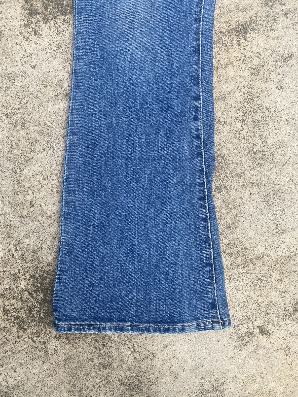 Japanese Brand Flare Jeans Rag Machine Bust Pant Bootcut Size US 27 - 4 Thumbnail
